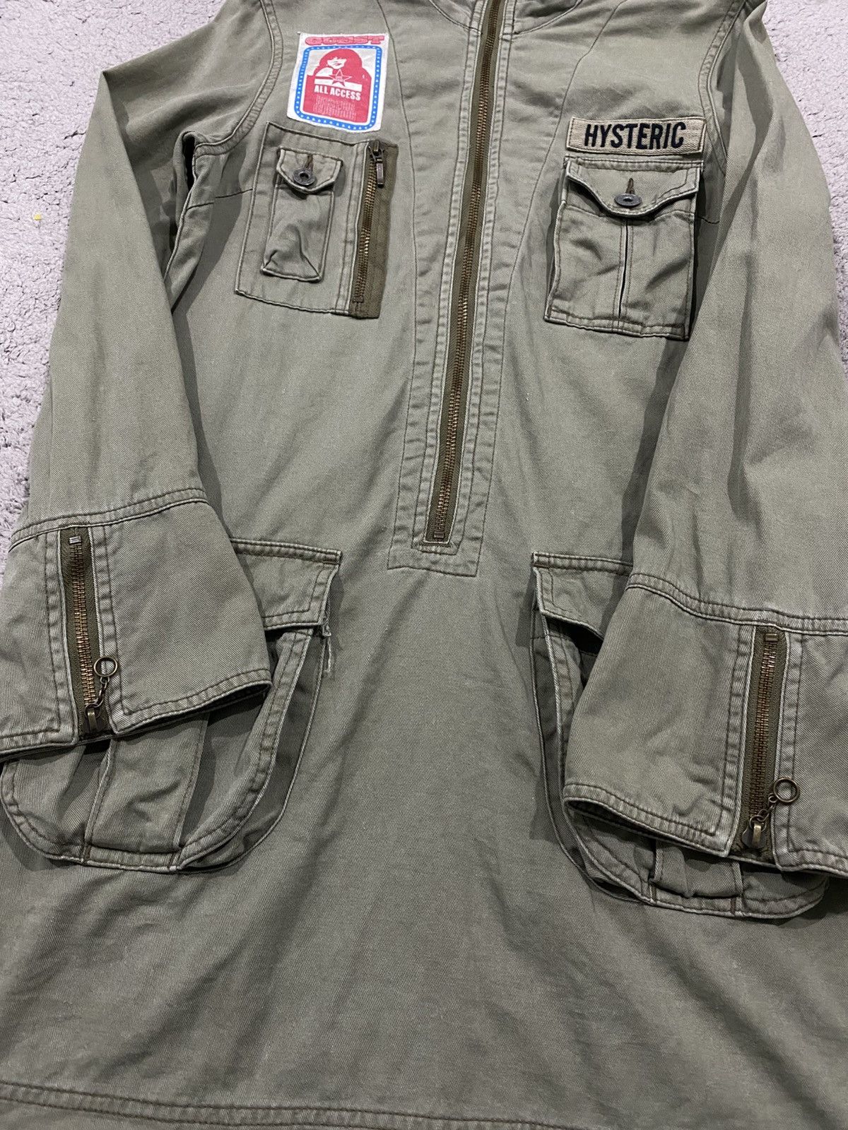 Hysteric Glamour Hysteric Glamour Army Jacket Punk Style Size US S / EU 44-46 / 1 - 11 Thumbnail