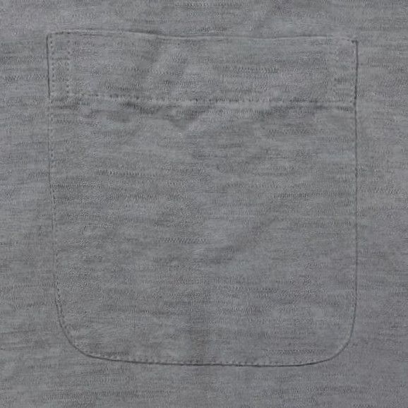 Roundtree & Yorke Roundtree & Yorke Button Up Mens L Gray Excellent Short Sleeve Modal Blend Textured Pocket Size US 33 - 4 Thumbnail