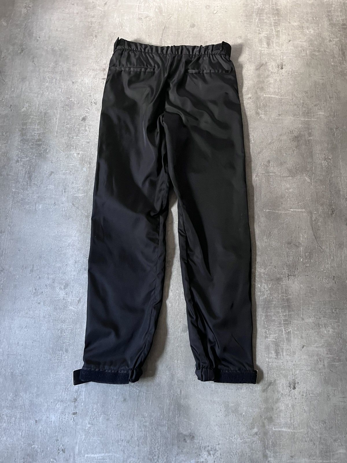 Prada Prada S/S 18 Gabardine Black Nylon Strap Pants Size US 30 / EU 46 - 10 Thumbnail