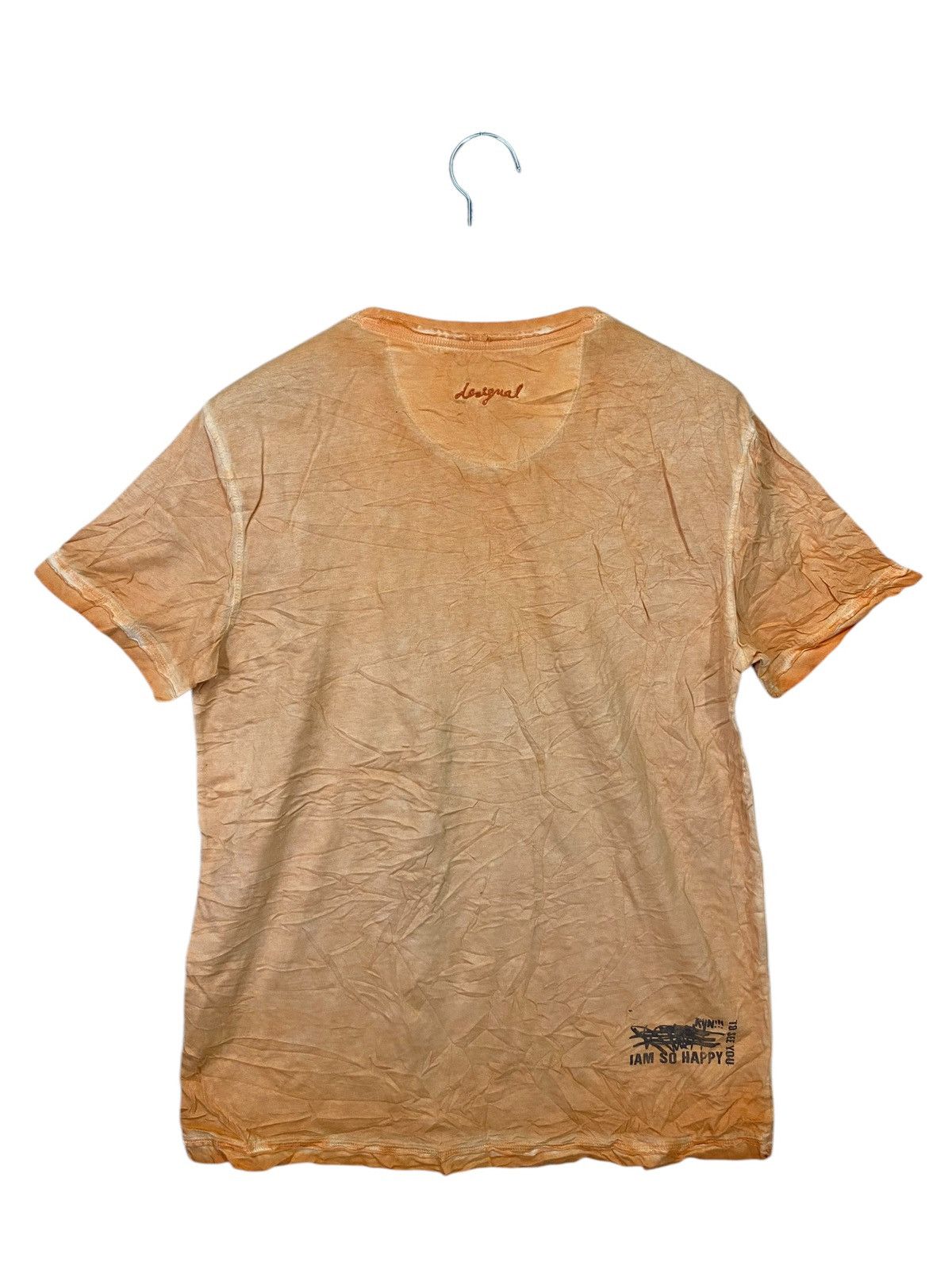 Desigual man wax tshirt nice design size L