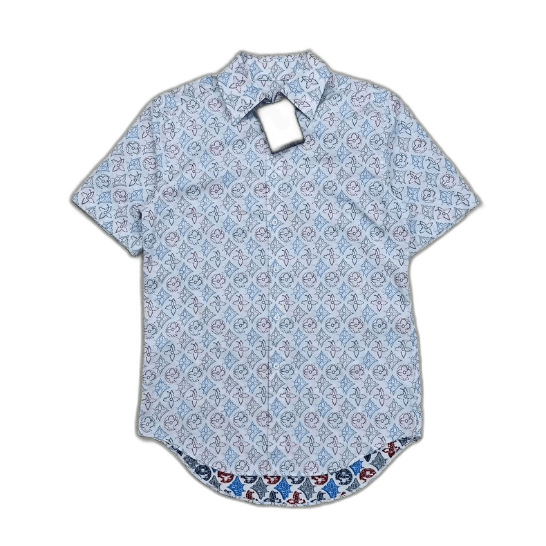 Louis Vuitton Louis Vuitton Full Print Short Sleeve Shirt Size US S / EU 44-46 / 1 - 1 Thumbnail