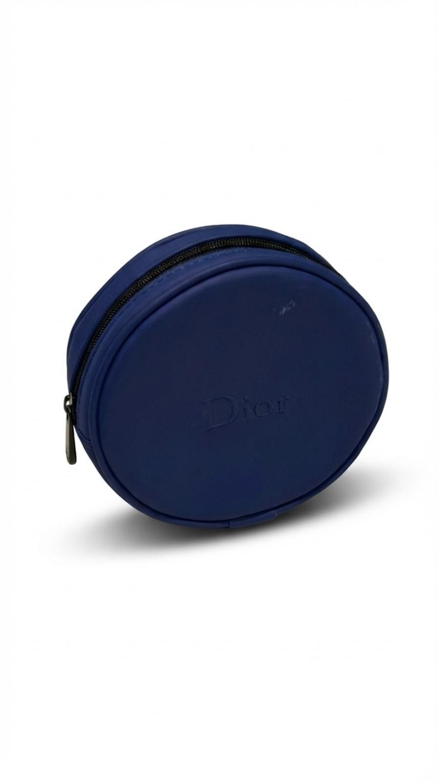 Dior Dior - Round Blue Pouch Bag Size ONE SIZE - 1 Thumbnail