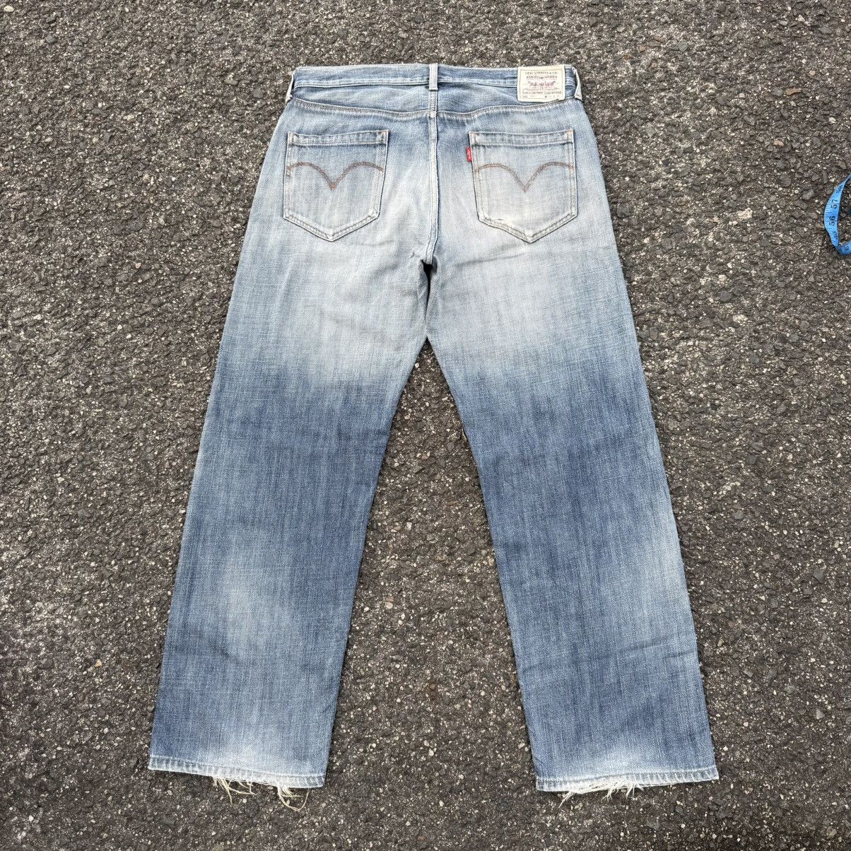 Levi's Vintage Clothing W35 VINTAGE LEVI'S 553 STRAIGHT FADED JEAN DENIM PANTS Size US 35 - 3 Thumbnail