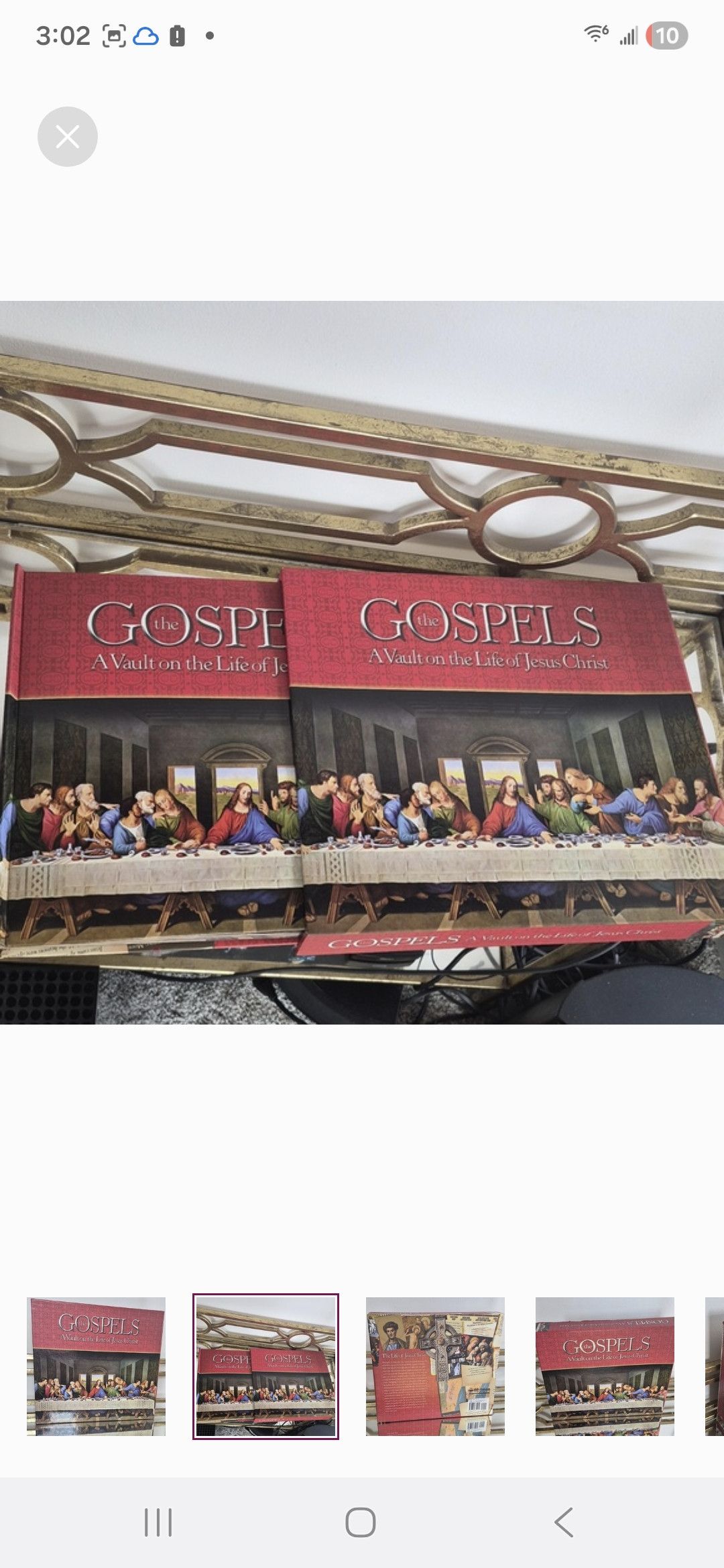 Other The Gospels-A Vault on the Life of Jesus Christ Hard Cover. Size ONE SIZE - 2 Thumbnail