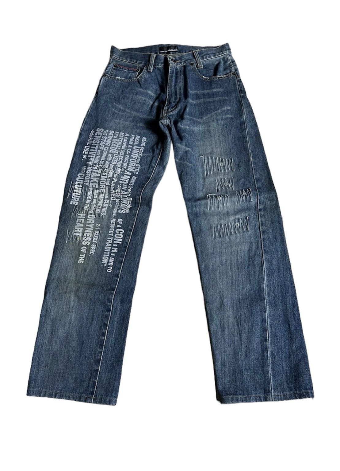 Designer × If Six Was Nine × In The Attic 👁️In The Attic Denim Jeans Size US 28 / EU 44 - 1 Thumbnail