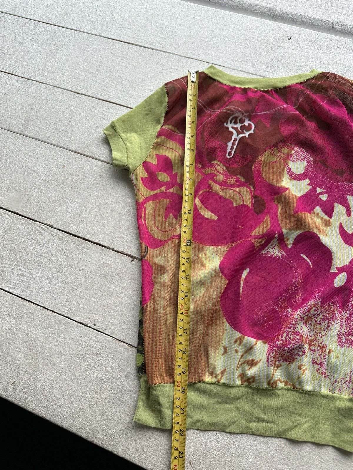 Designer 🚨 Save The Queen Jean Paul Gaultier STYLE! MeshBlouses Size M / US 6-8 / IT 42-44 - 8 Thumbnail