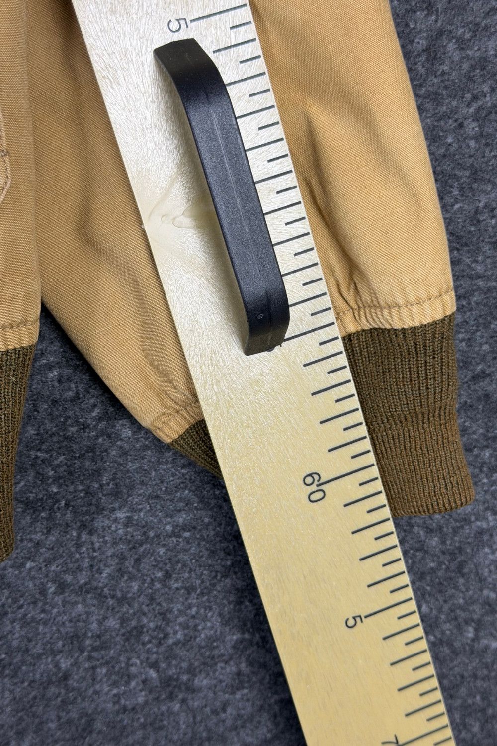 RRL Ralph Lauren RRL Wool Lined Canvas Work Jacket Khaki (00s Era) Size US M / EU 48-50 / 2 - 20 Thumbnail