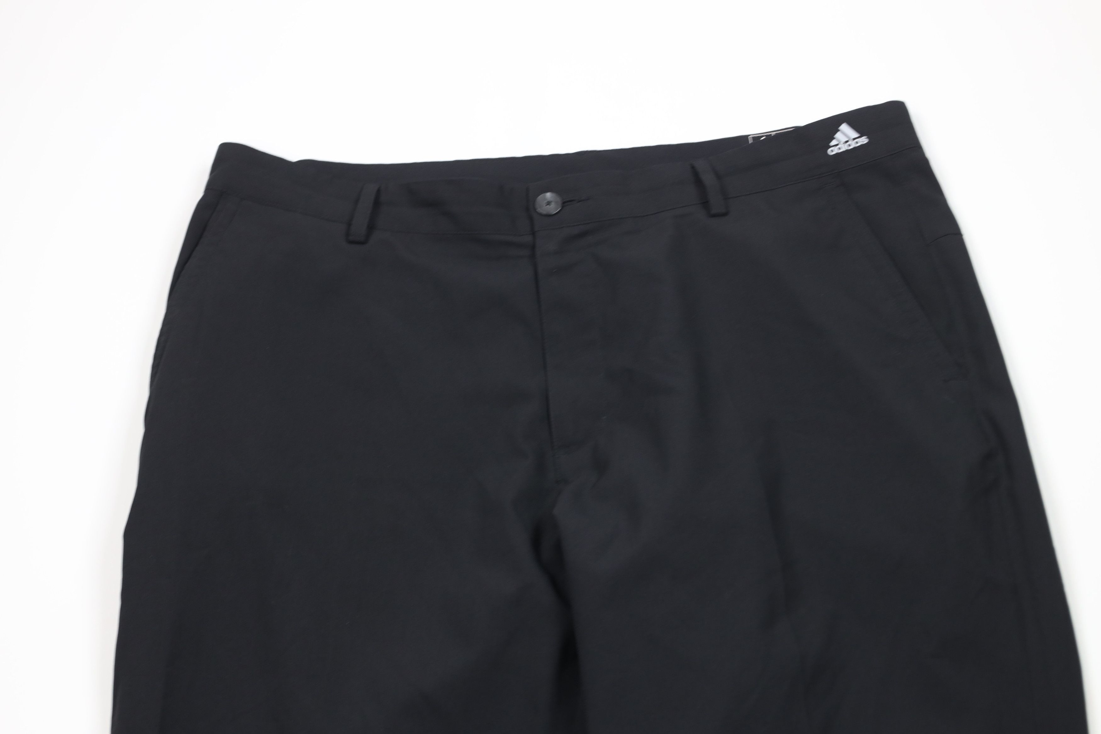 Adidas Vintage Y2K Adidas Golf Wide Leg Golfing Chino Pants Black Size US 36 / EU 52 - 2 Thumbnail