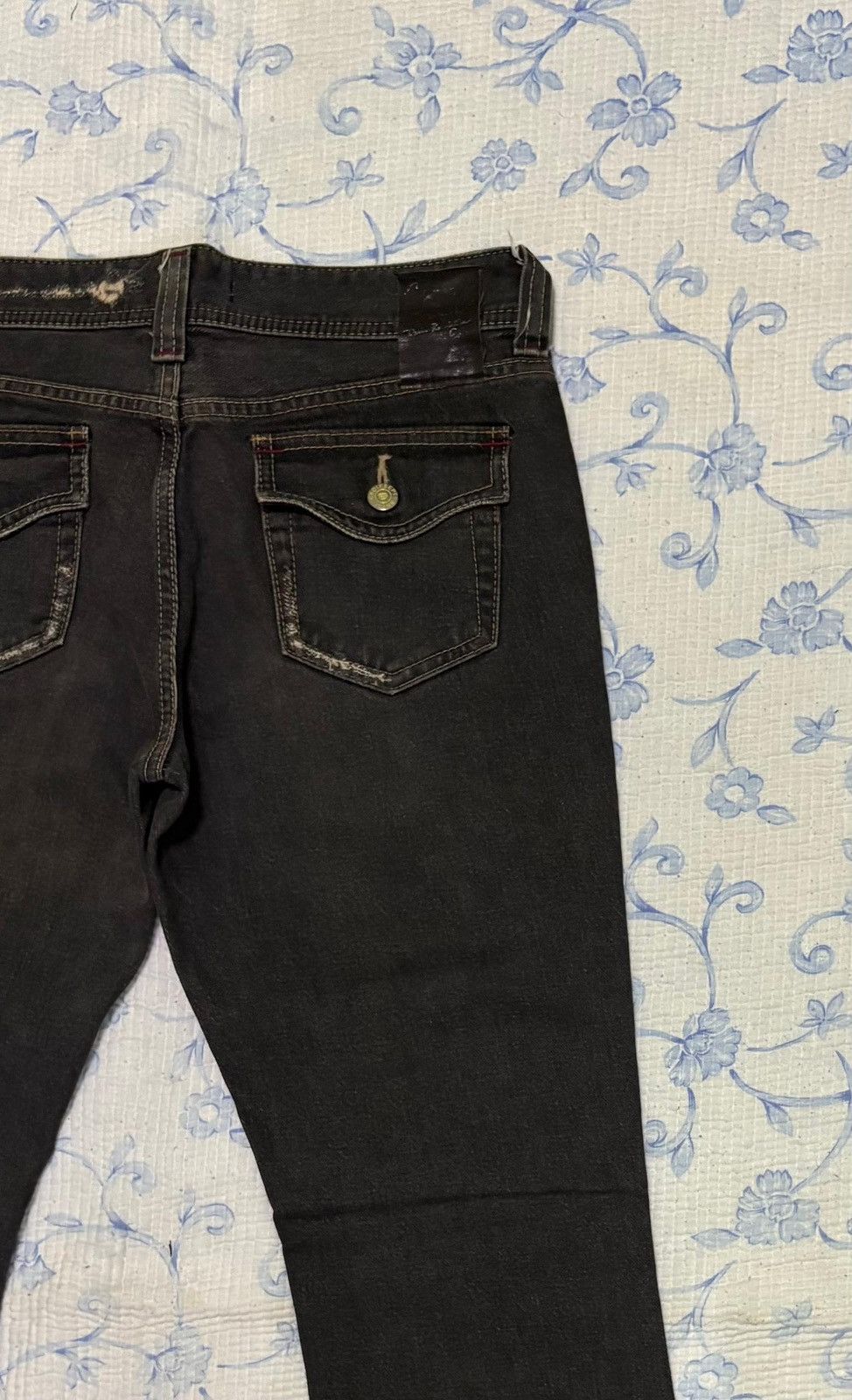 Other Cedixsept C17 Flared Denim Size US 30 / EU 46 - 13 Thumbnail