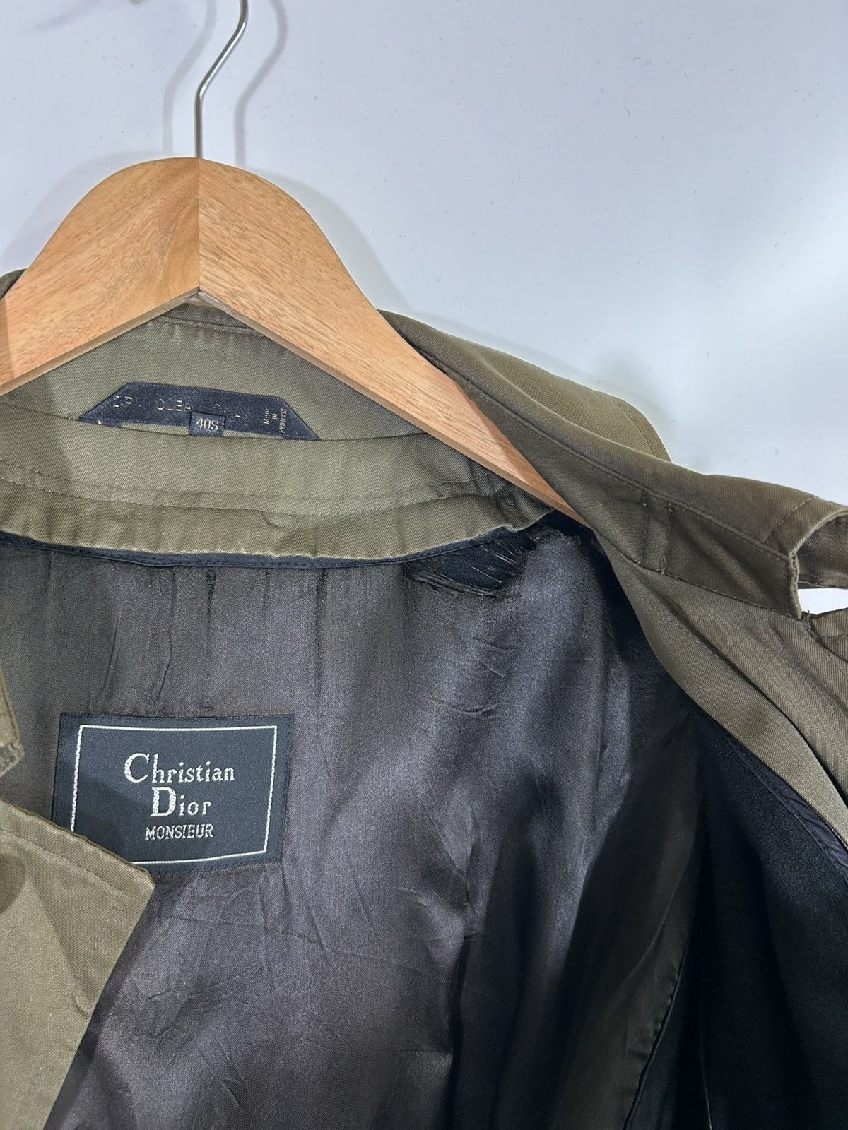 Christian Dior Monsieur ⚡️Vintage Christian Dior Monsieur Button Long Coat- 40S Size US L / EU 52-54 / 3 - 13 Thumbnail
