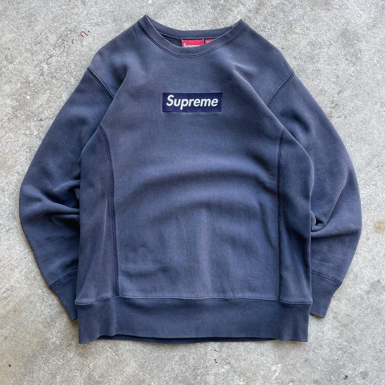 Supreme 90's Supreme Box Logo Crewneck | Grailed