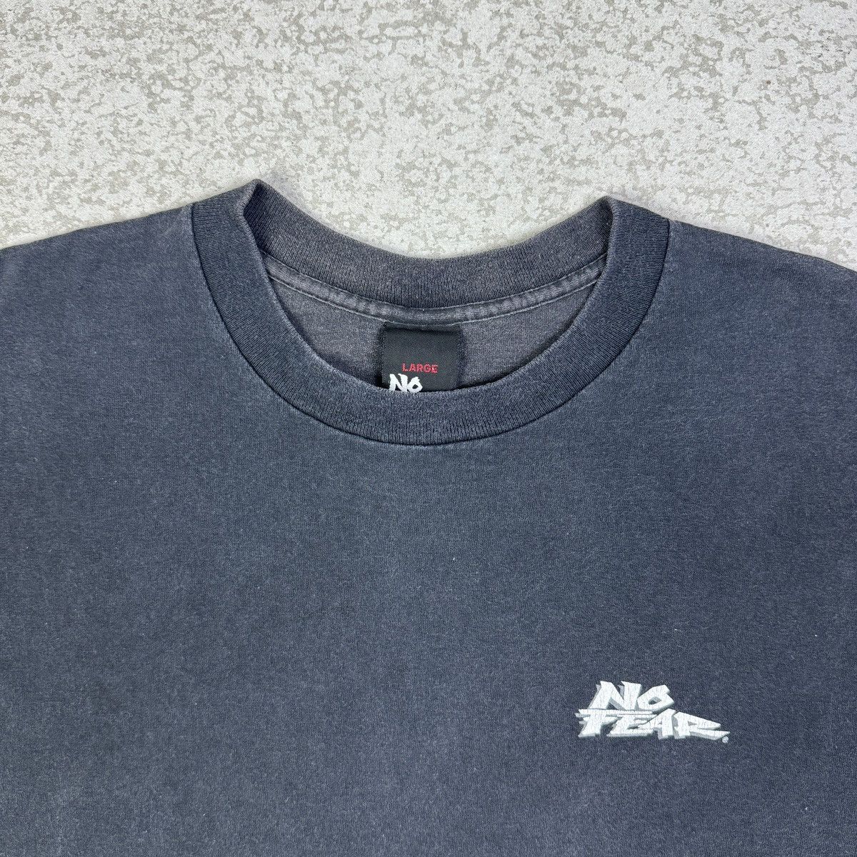 No Fear Vintage Faded No Fear Tshirt Size US L / EU 52-54 / 3 - 5 Thumbnail