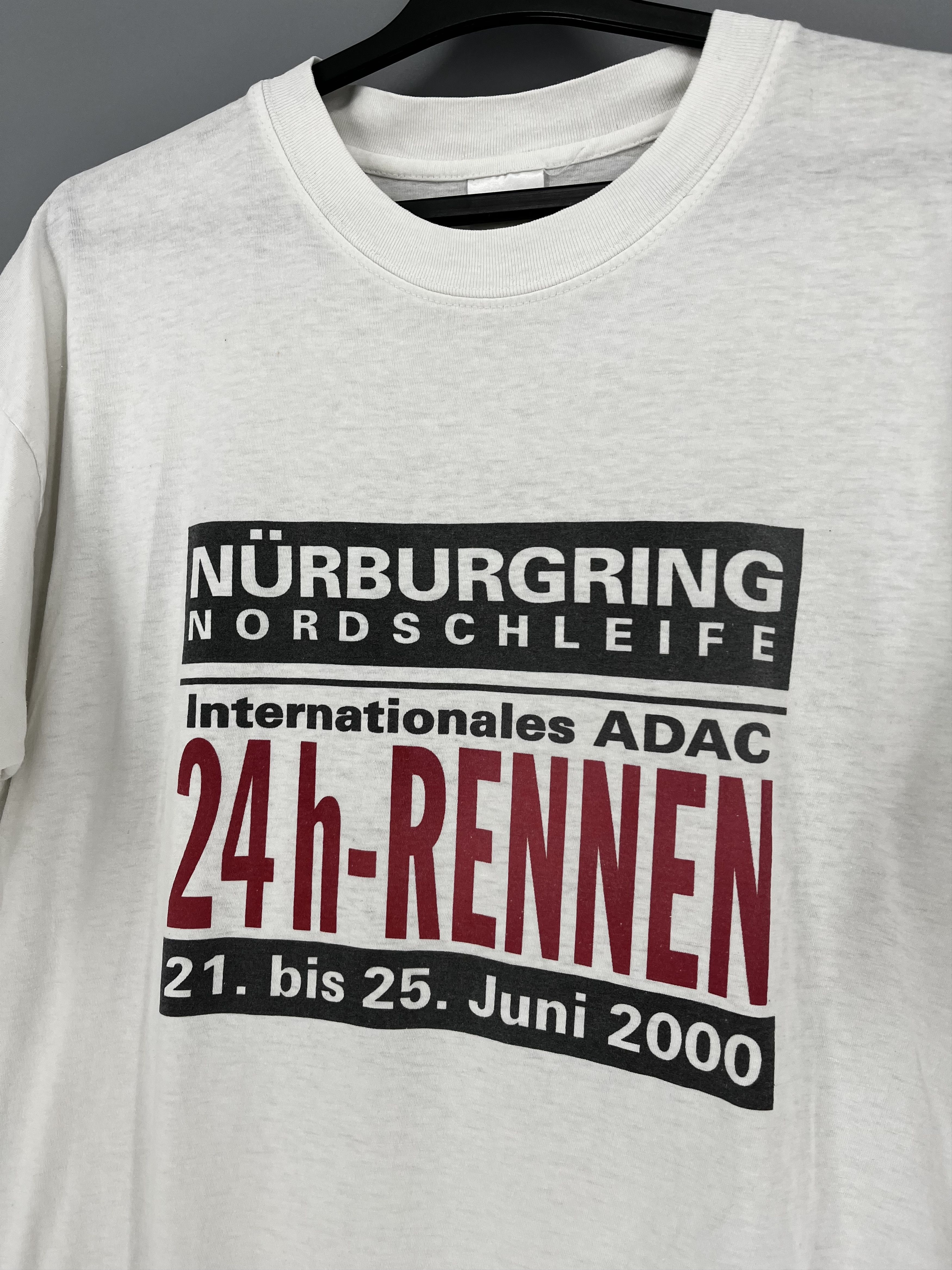Vintage Nürburgring 24h Race Tee 2000 Germany Motorsport XL