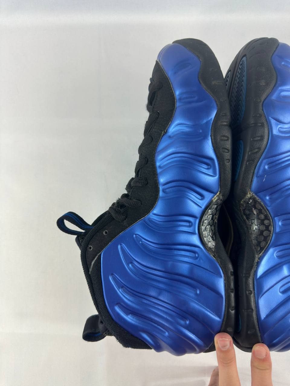 Nike Nike Foamposite Pro B Varsity Royal Black 2001 Shoes Size US 10.5 / EU 43-44 - 14 Thumbnail