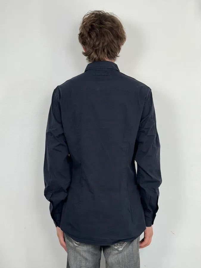 Prada 2000s Prada Navy Classic Soft Shirt Size US M / EU 48-50 / 2 - 3 Thumbnail