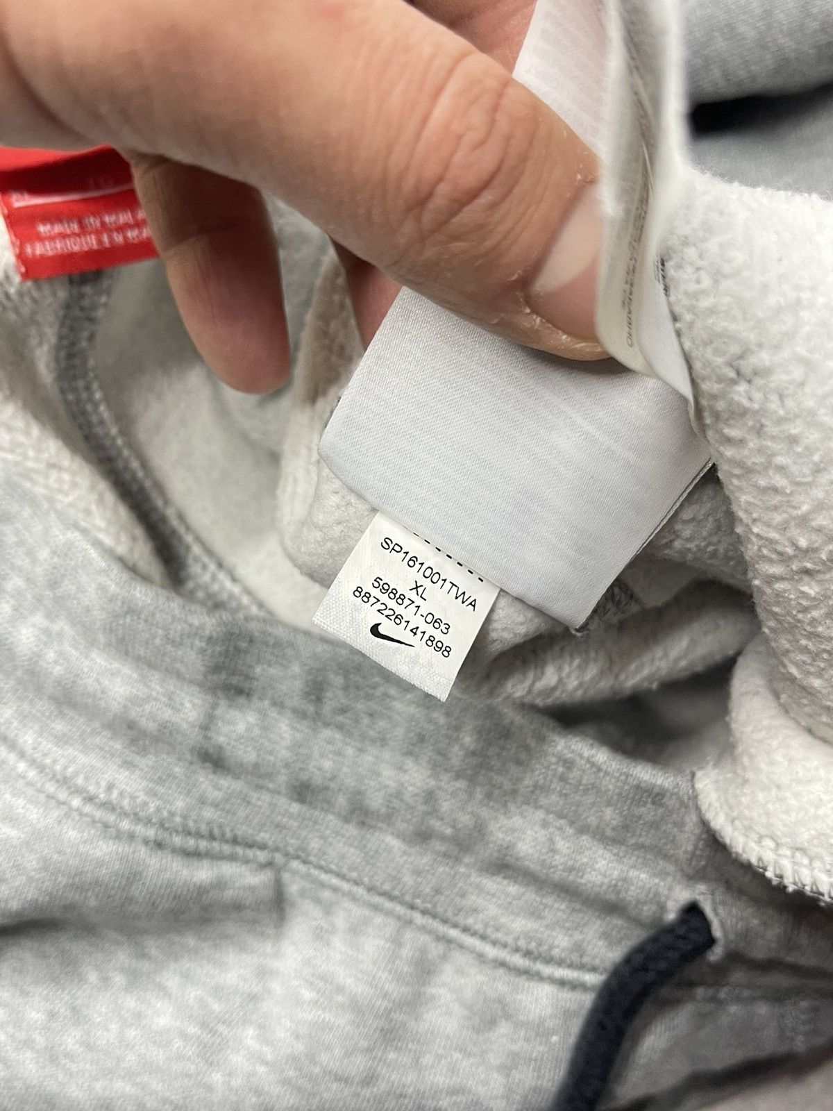 Nike Mens Nike Basic Grey Sweatpants Small Swoosh Y2K ACG TN Size US 36 / EU 52 - 9 Thumbnail