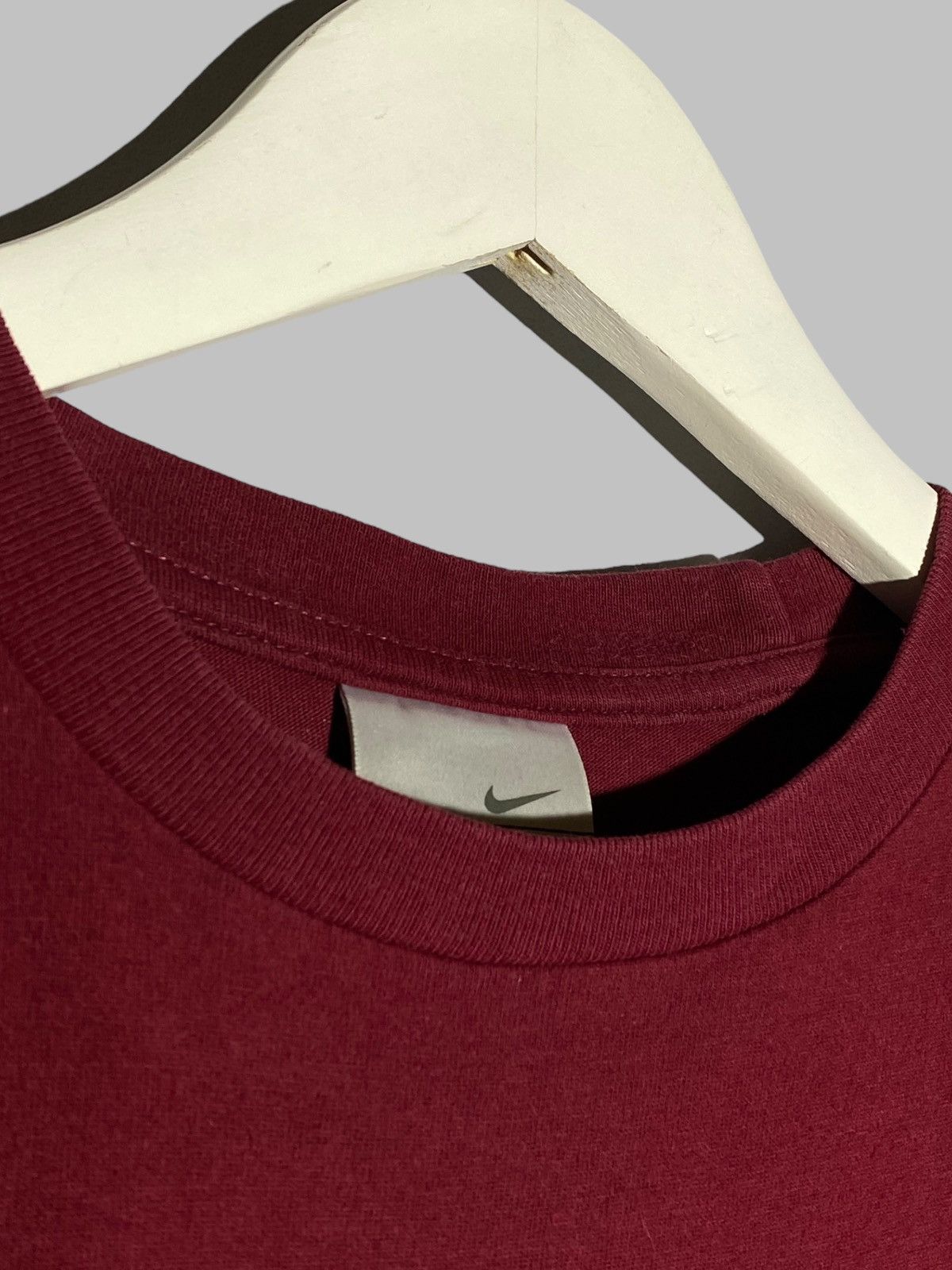 Nike × Vintage Vintage 90s Nike swoosh logo t-shirt Size US M / EU 48-50 / 2 - 7 Thumbnail