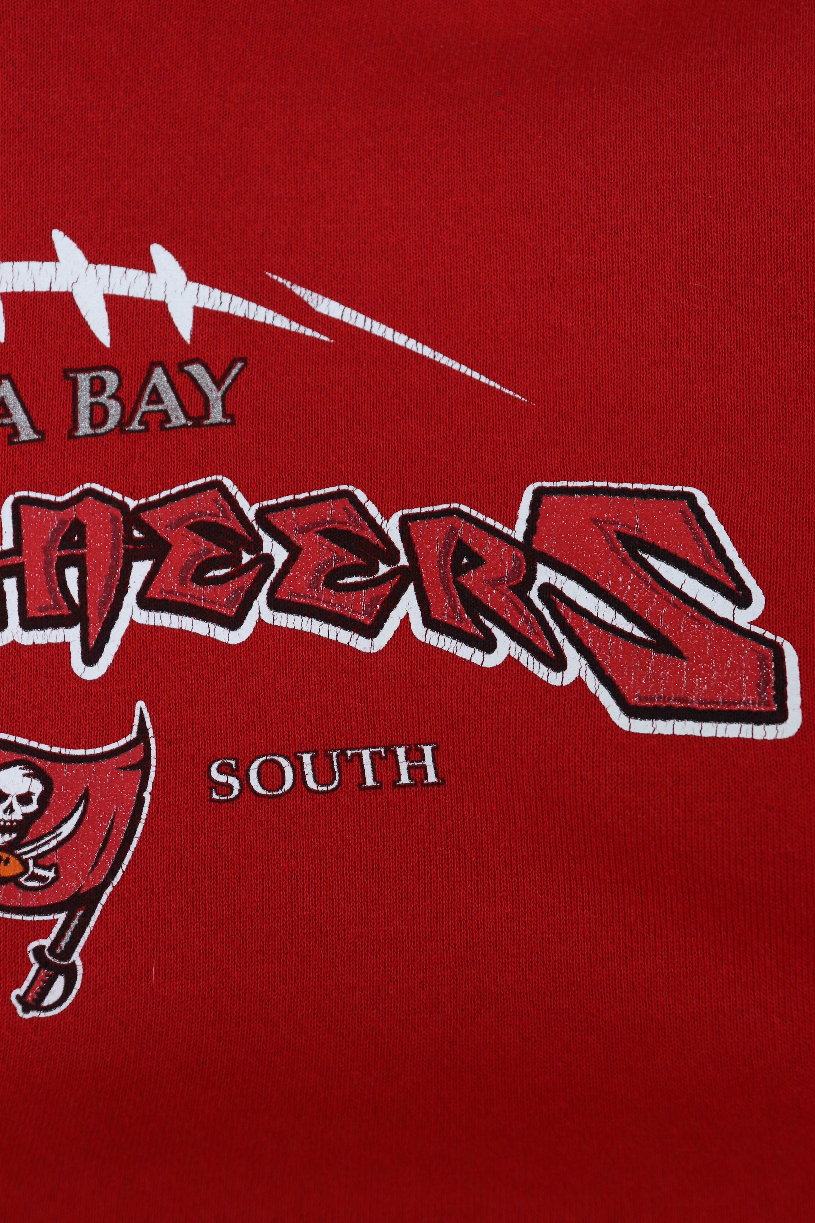 NFL Tampa Bay Buccaneers NFL 2000s Vintage Red Hoodie Size US XXL / EU 58 / 5 - 8 Thumbnail