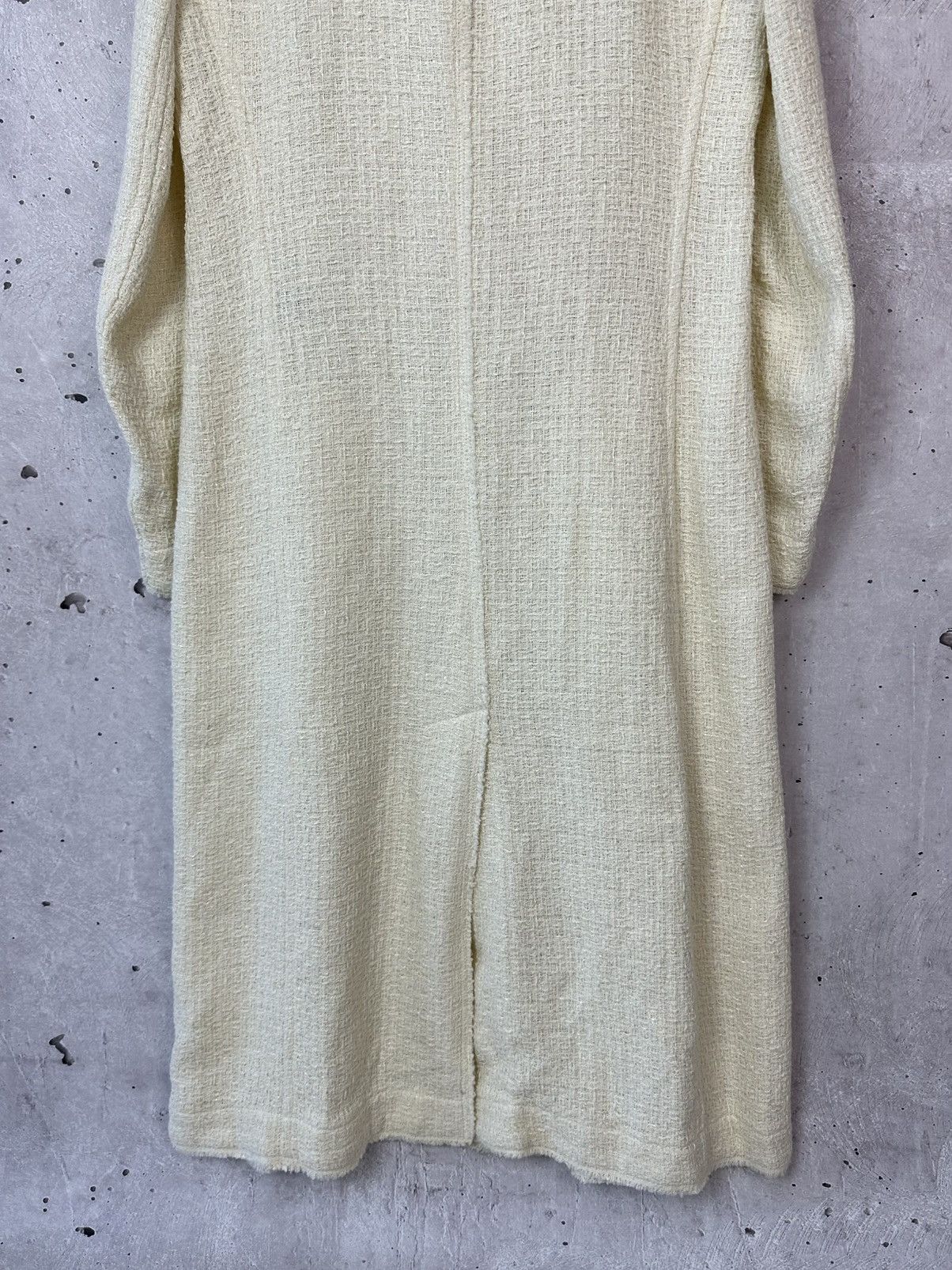 Joseph Joseph Sierra Tweed Ivory Visose Cotton Blend Women’s Coat Size S / US 4 / IT 40 - 10 Thumbnail