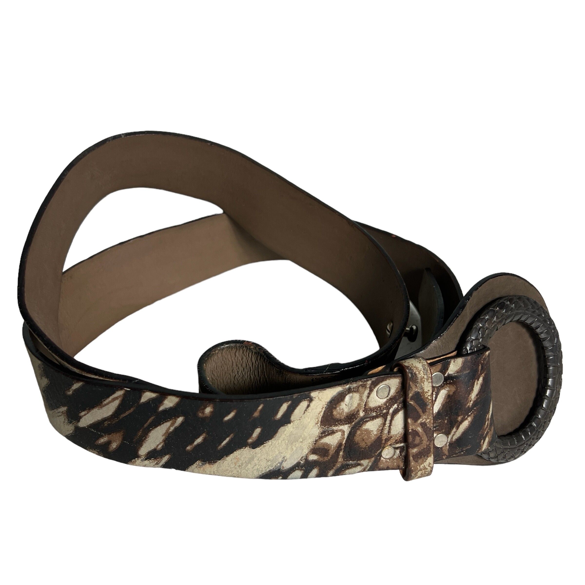 Just Cavalli Roberto Cavalli Freedom Leather Belt Made in Italy | Grailed