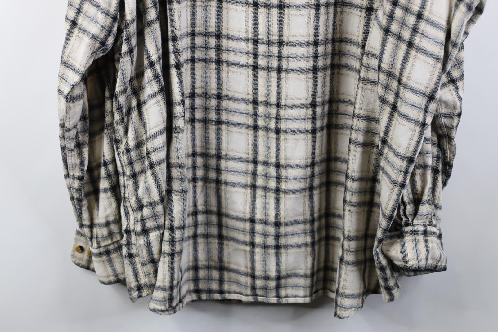 Vintage Vintage 90s Streetwear Single Needle Flannel Button Shirt Size US XXL / EU 58 / 5 - 14 Thumbnail