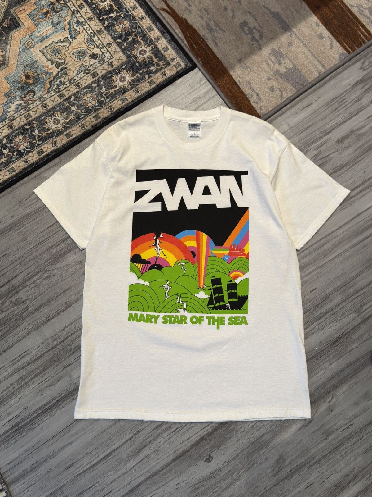Band Tees 2003 ZWAN Billy Corgan Smashing Pumpkins T-shirt Size US L / EU 52-54 / 3 - 1 Thumbnail