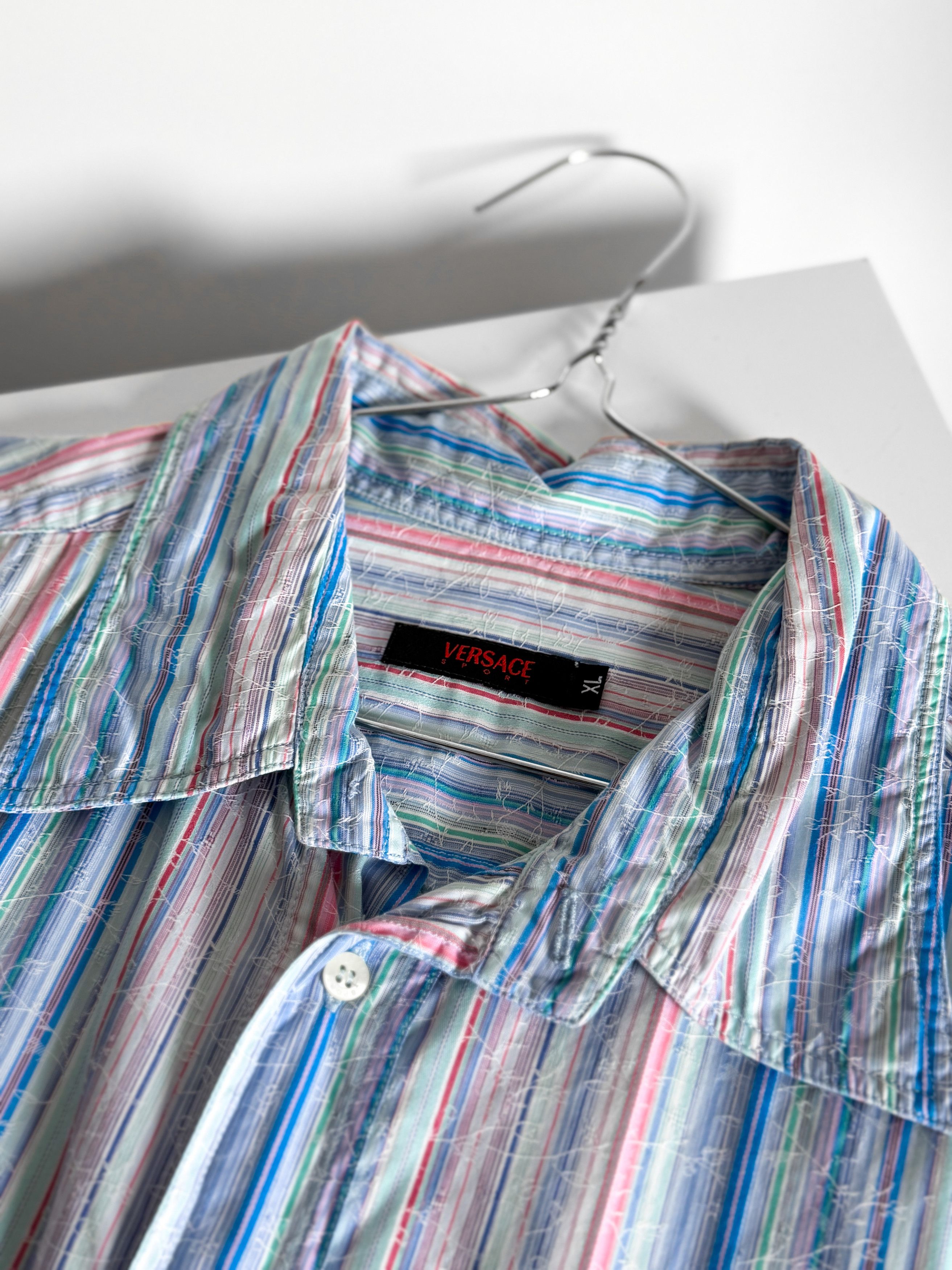 Versace Versace Sport Vintage Men’s Shirt Size US XL / EU 56 / 4 - 4 Thumbnail