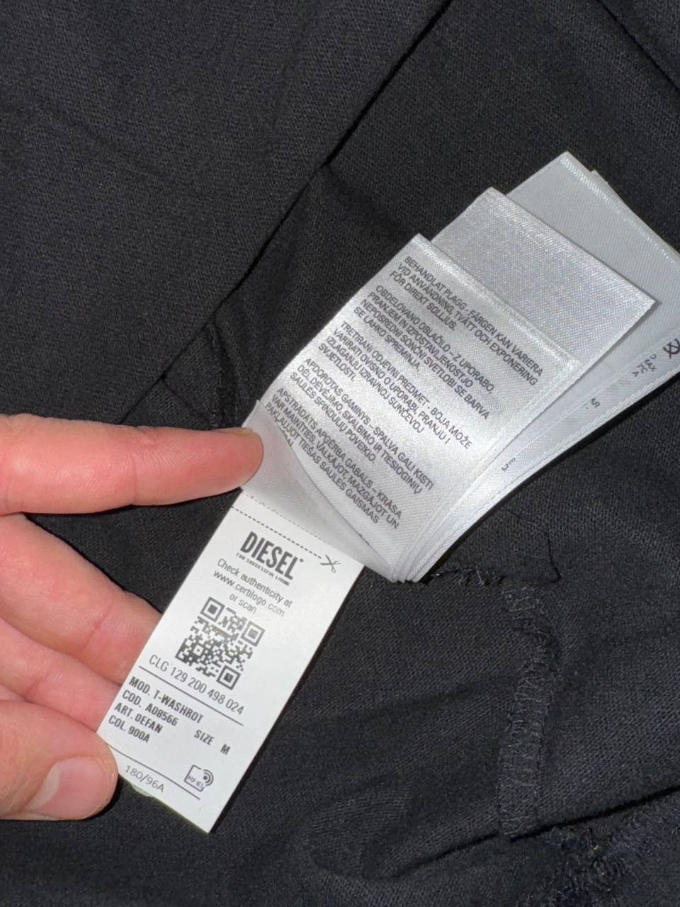 Diesel Diesel Washrot T-Shirt Size US M / EU 48-50 / 2 - 6 Thumbnail