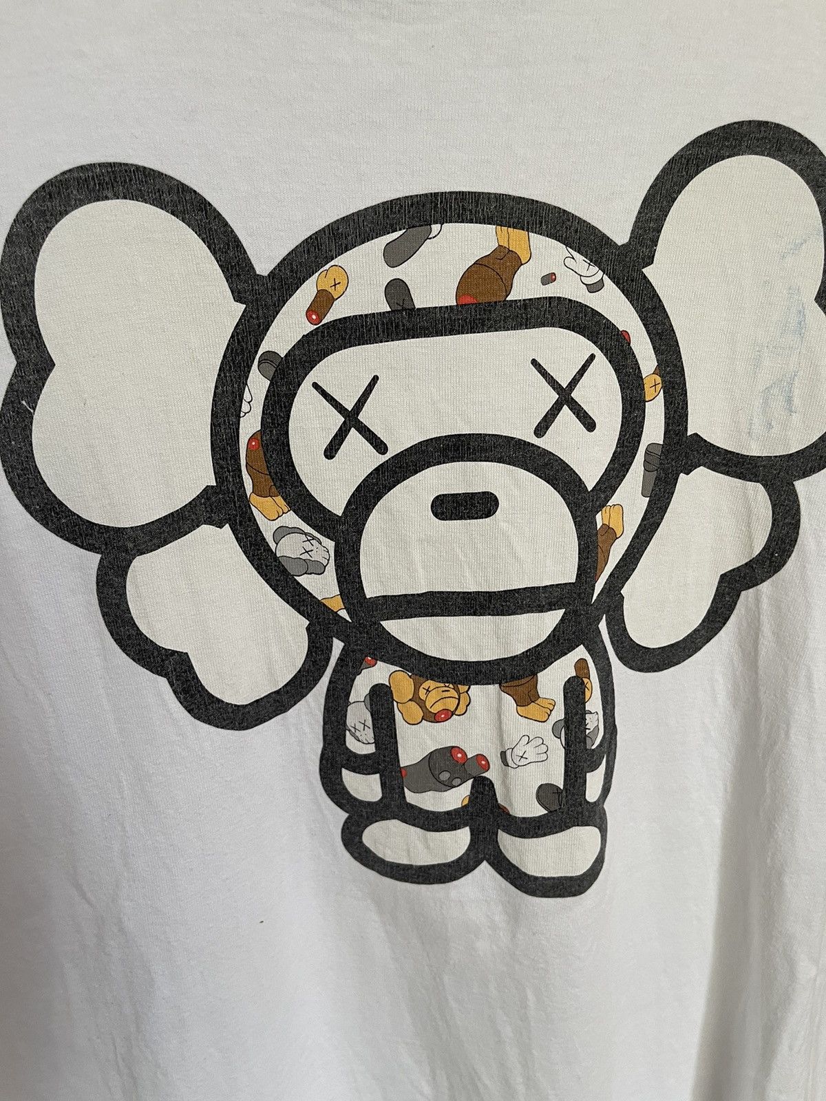 Bape × Kaws Bape Baby Milo x Kaws T Shirt Size US M / EU 48-50 / 2 - 3 Thumbnail