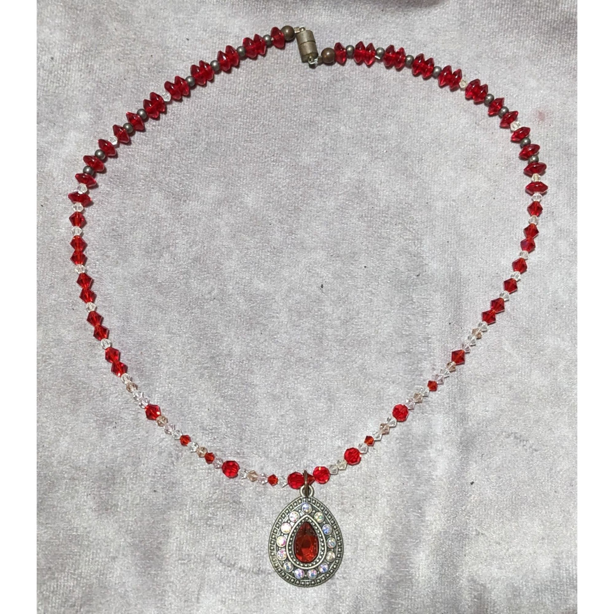 Other Vampire Glam Glass Beaded Teardrop Necklace Size ONE SIZE - 13 Thumbnail