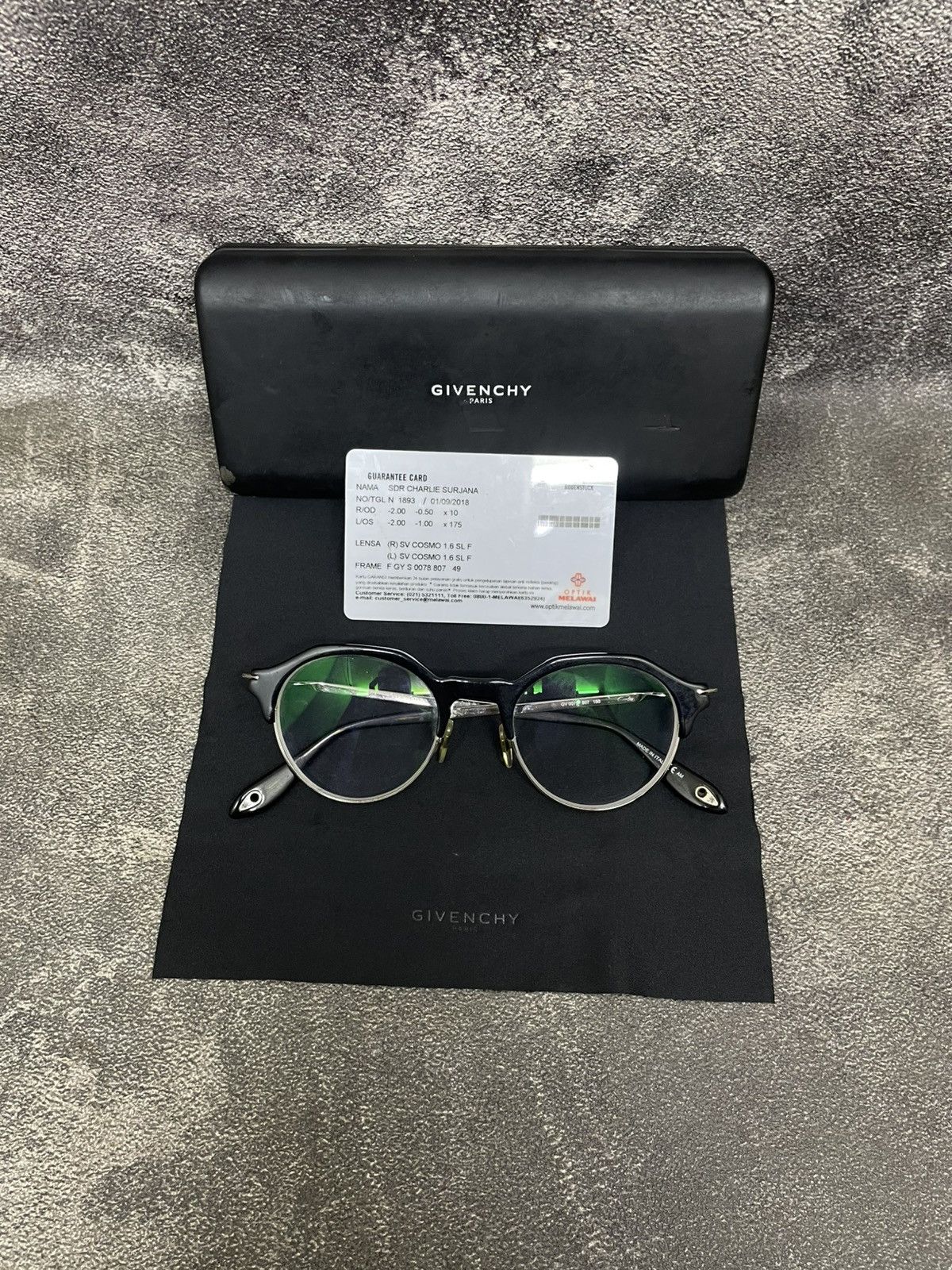 Givenchy Givenchy GV 0078 Round Optical Glasses -Full Set W/ Warranty Size ONE SIZE - 1 Thumbnail