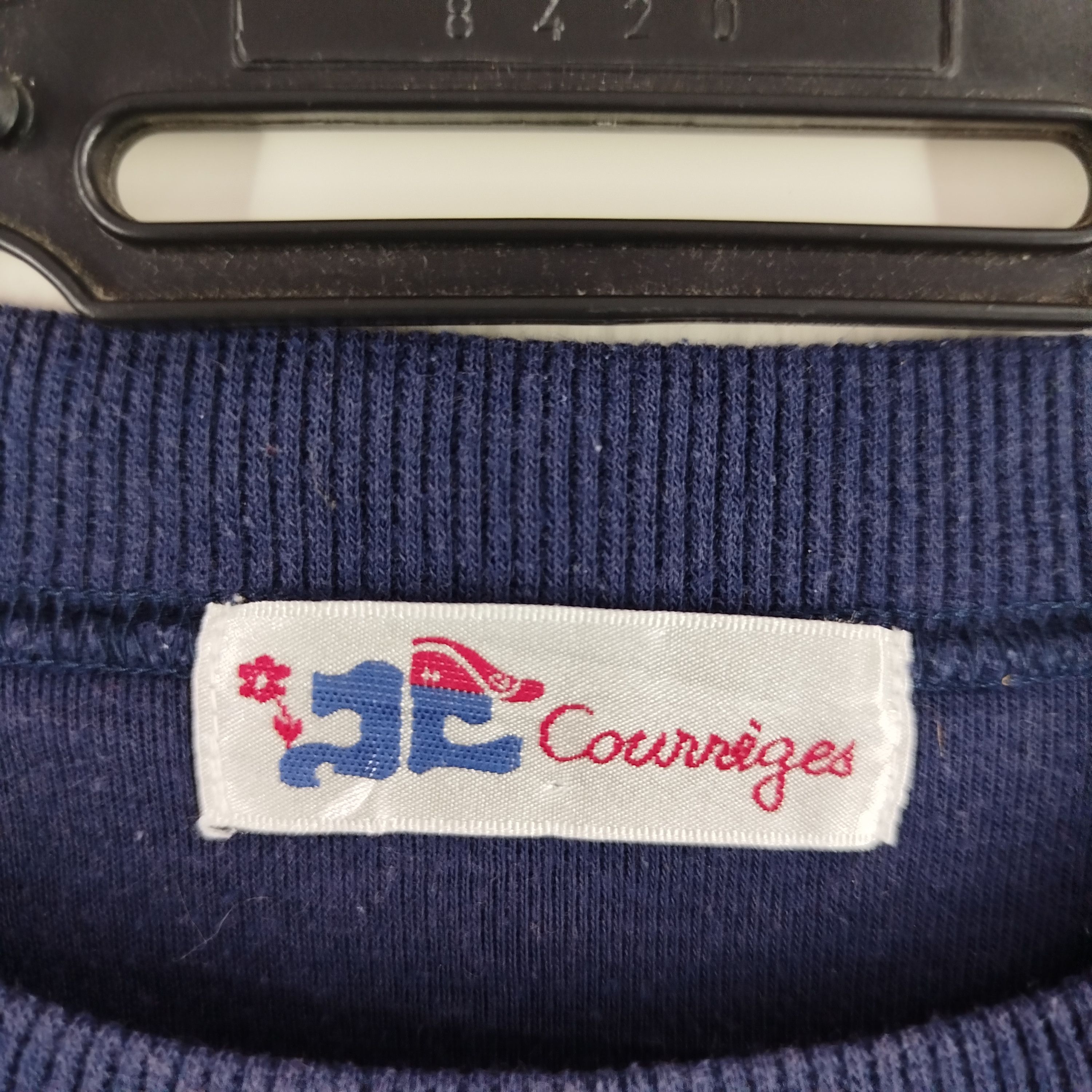 Courreges × Designer Courreges Embroidery Logo Big Spell Out Size S / US 4 / IT 40 - 4 Thumbnail