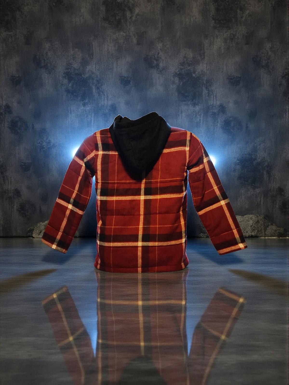 Old Navy Old Navy Boys' Quilted Plaid Puffer Jacket, Large (10-12) Size US L / EU 52-54 / 3 - 5 Thumbnail