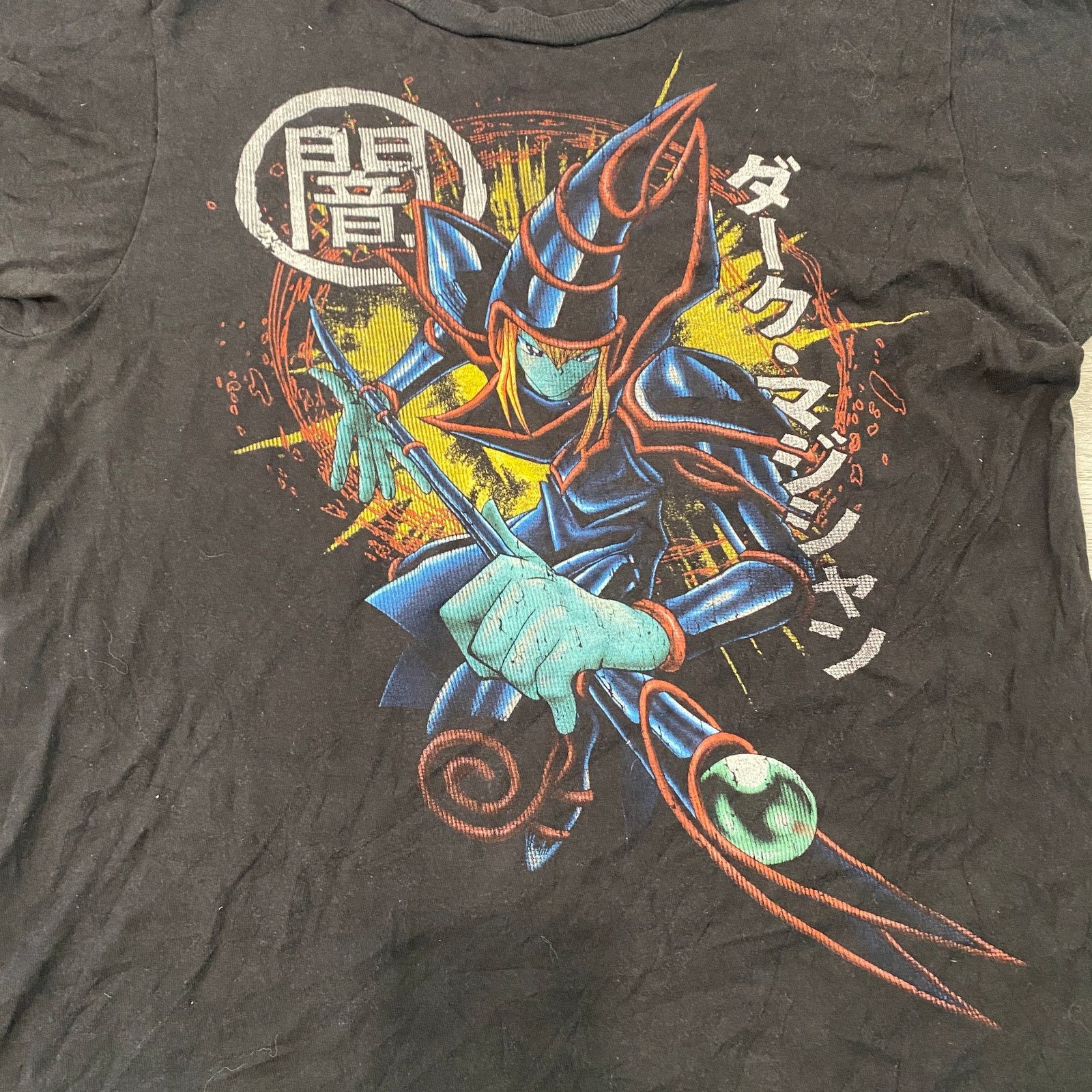 Vintage Vintage 1996 Yu-Gi-Oh Dark Magician T Shirt Men's Small Size US S / EU 44-46 / 1 - 2 Thumbnail