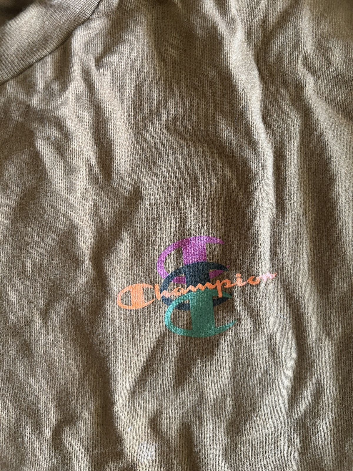 Champion × Supreme Supreme X Champion Stacked C Long Sleeve!FW17!Super Rar Size US XL / EU 56 / 4 - 3 Thumbnail