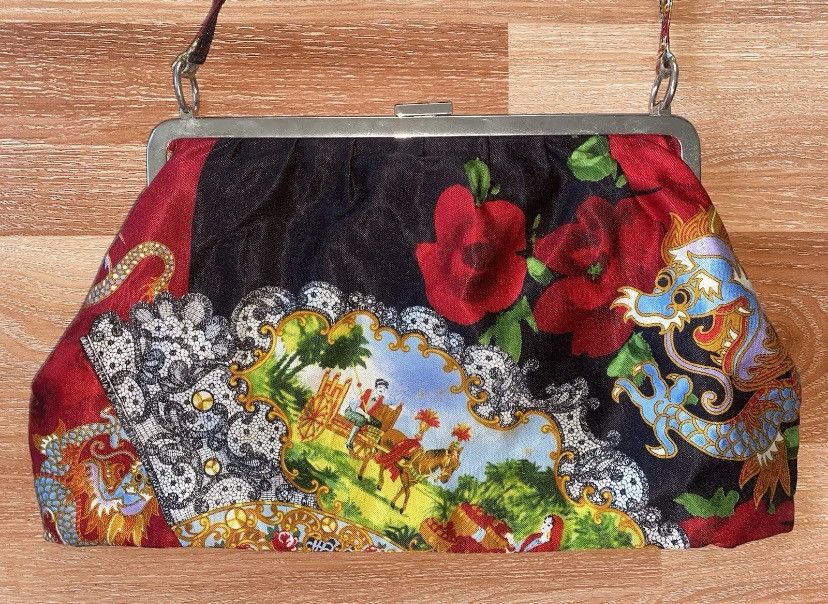 Dolce & Gabbana DOLCE & GABBANA SILK EVENING BAG Size ONE SIZE - 3 Thumbnail