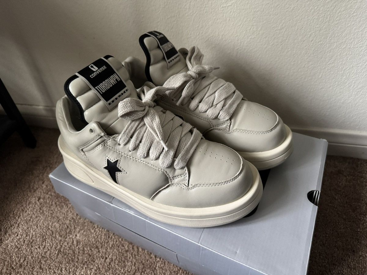 Converse × Rick Owens Drkshdw Rick Owens TURBOWPN Pelican Size US 10.5 / EU 43-44 - 2 Thumbnail