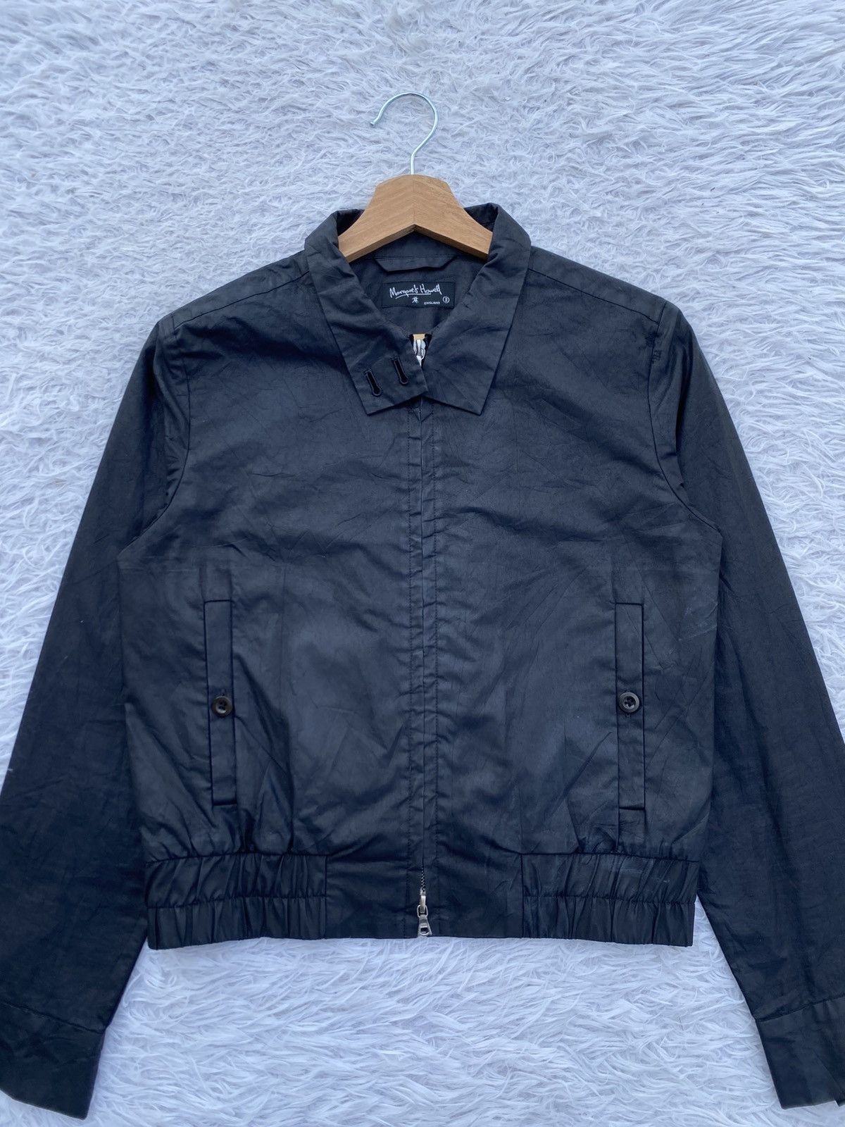 Margaret Howell Rare Vintage Margaret Howell Black Designs Women Jacket Size S / US 4 / IT 40 - 4 Thumbnail