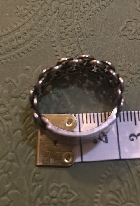 Saint Laurent Paris Saint Laurent ID Plaque Ring in Metal size US 10 Size ONE SIZE - 5 Thumbnail
