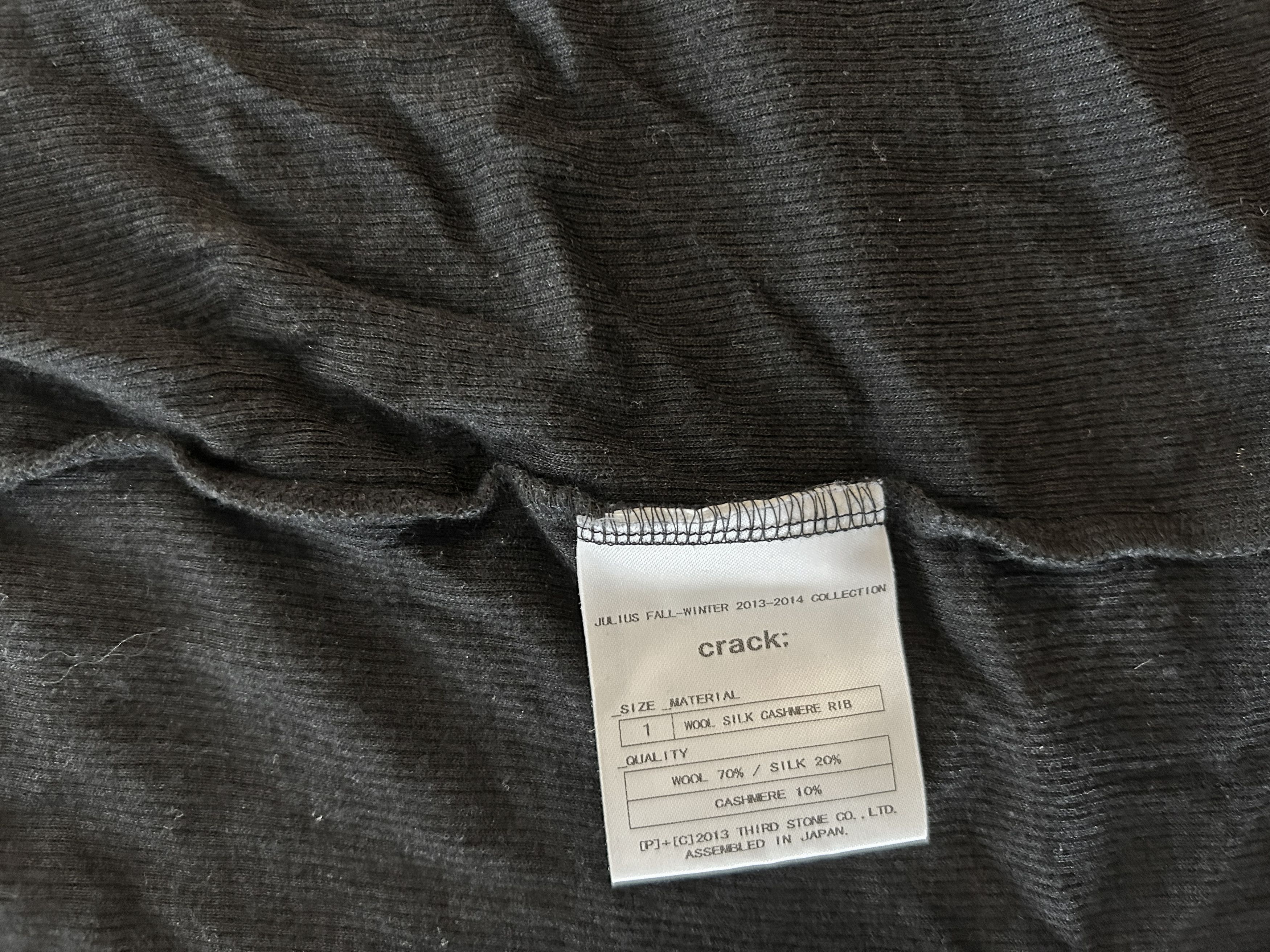 Julius Julius Long Sleeve Wool Top Size US S / EU 44-46 / 1 - 3 Thumbnail