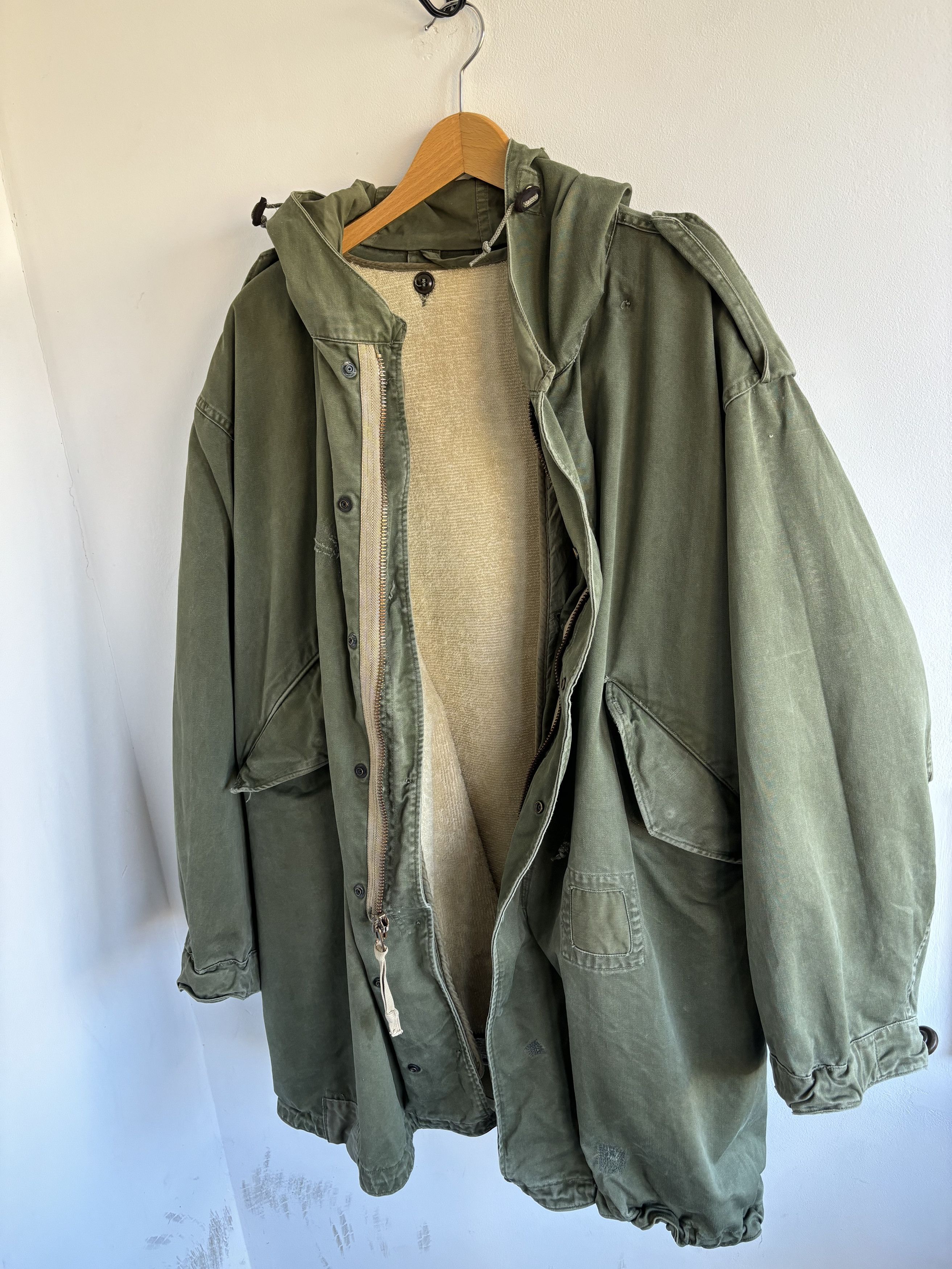 Other Vintage Rare 50s M-1951 Fishtail Parka Conmar Zipper Jacket Size US M / EU 48-50 / 2 - 15 Thumbnail