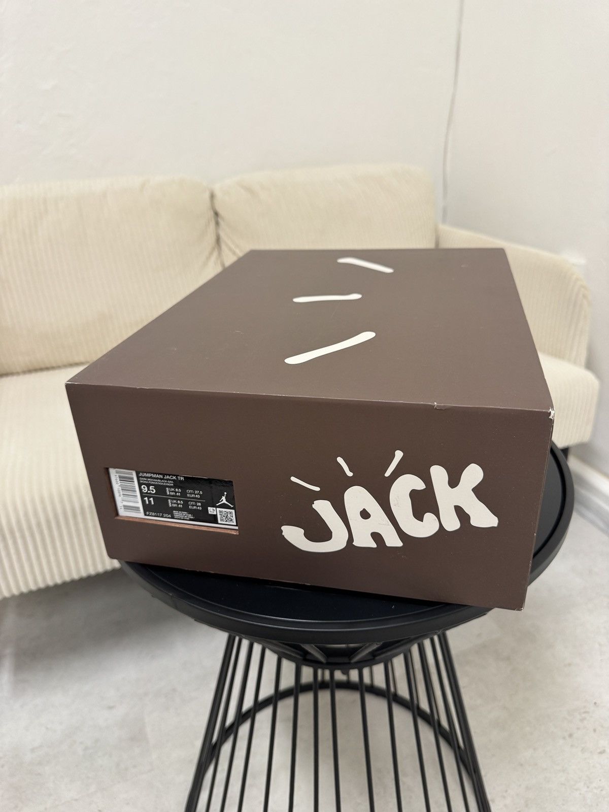 Nike × Travis Scott Nike x Travis Scott jumpman jack dark mocha Size US 9.5 / EU 42-43 - 24 Thumbnail