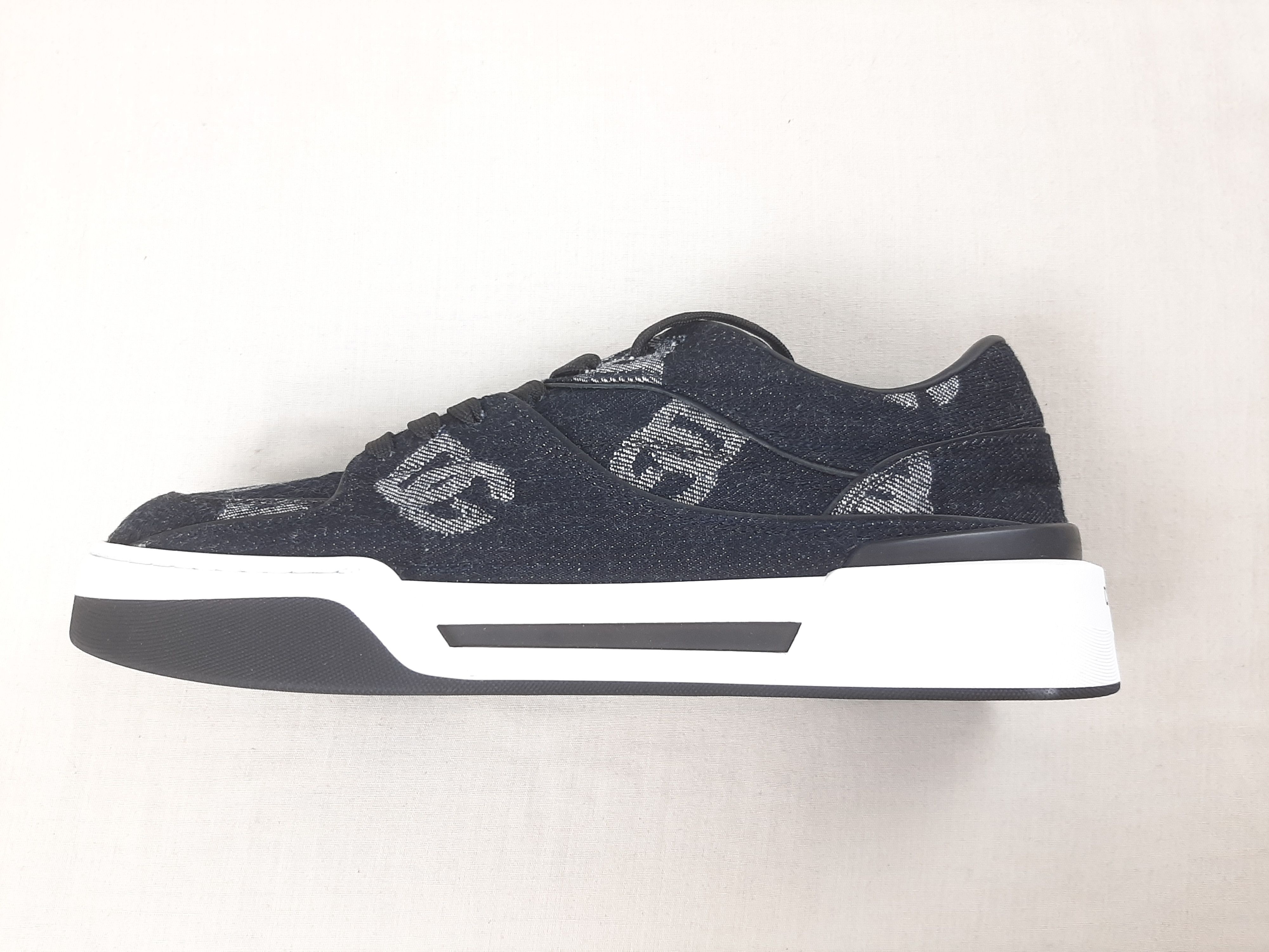 Dolce & Gabbana Dolce & Gabbana New Roma Denim Sneakers Men's EU 42 US 9 Size US 9 / EU 42 - 6 Thumbnail