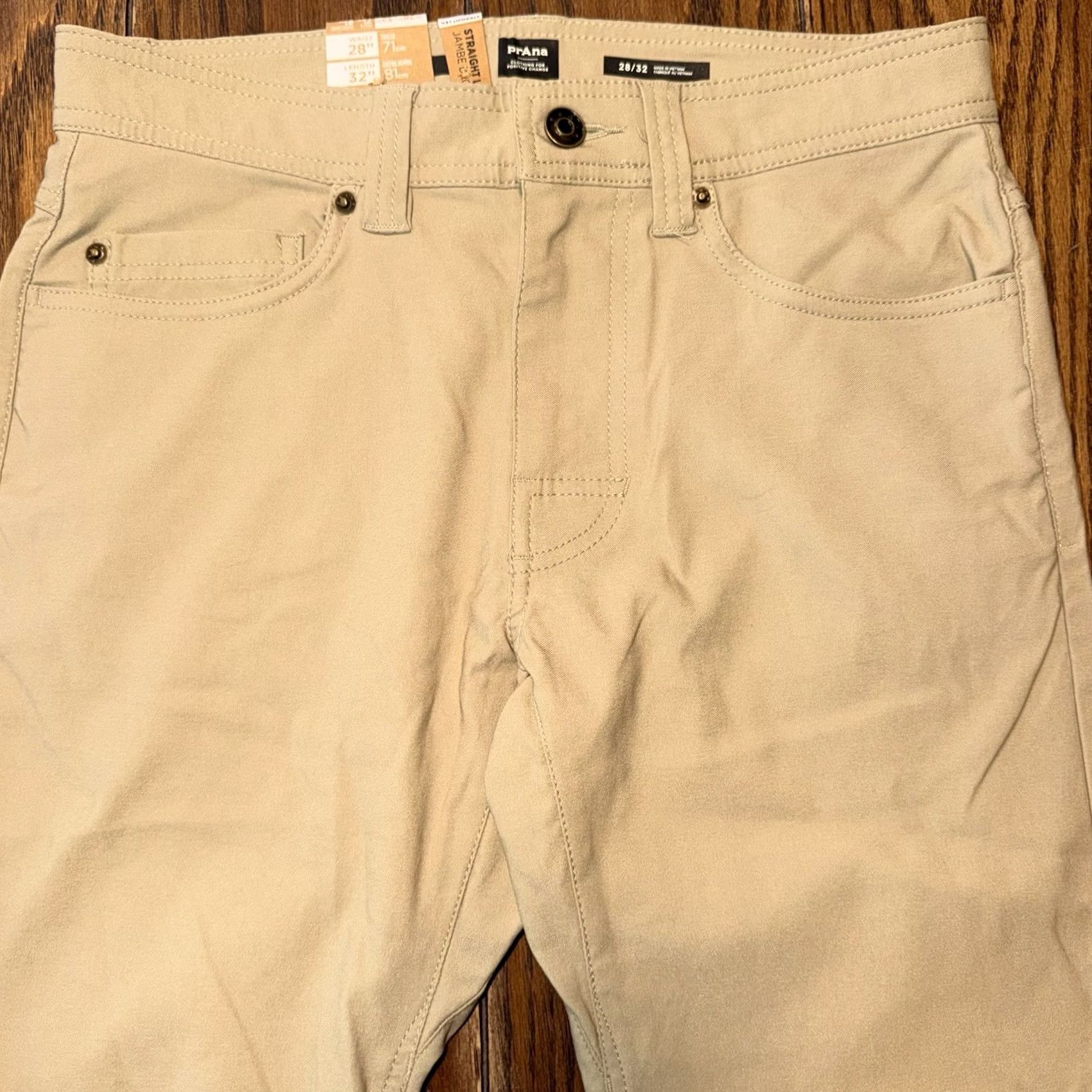 Prana prAna Brion II Pants Sandbar Performance Khaki 28x32 Men’s Casual Pants New Size US 28 / EU 44 - 3 Thumbnail