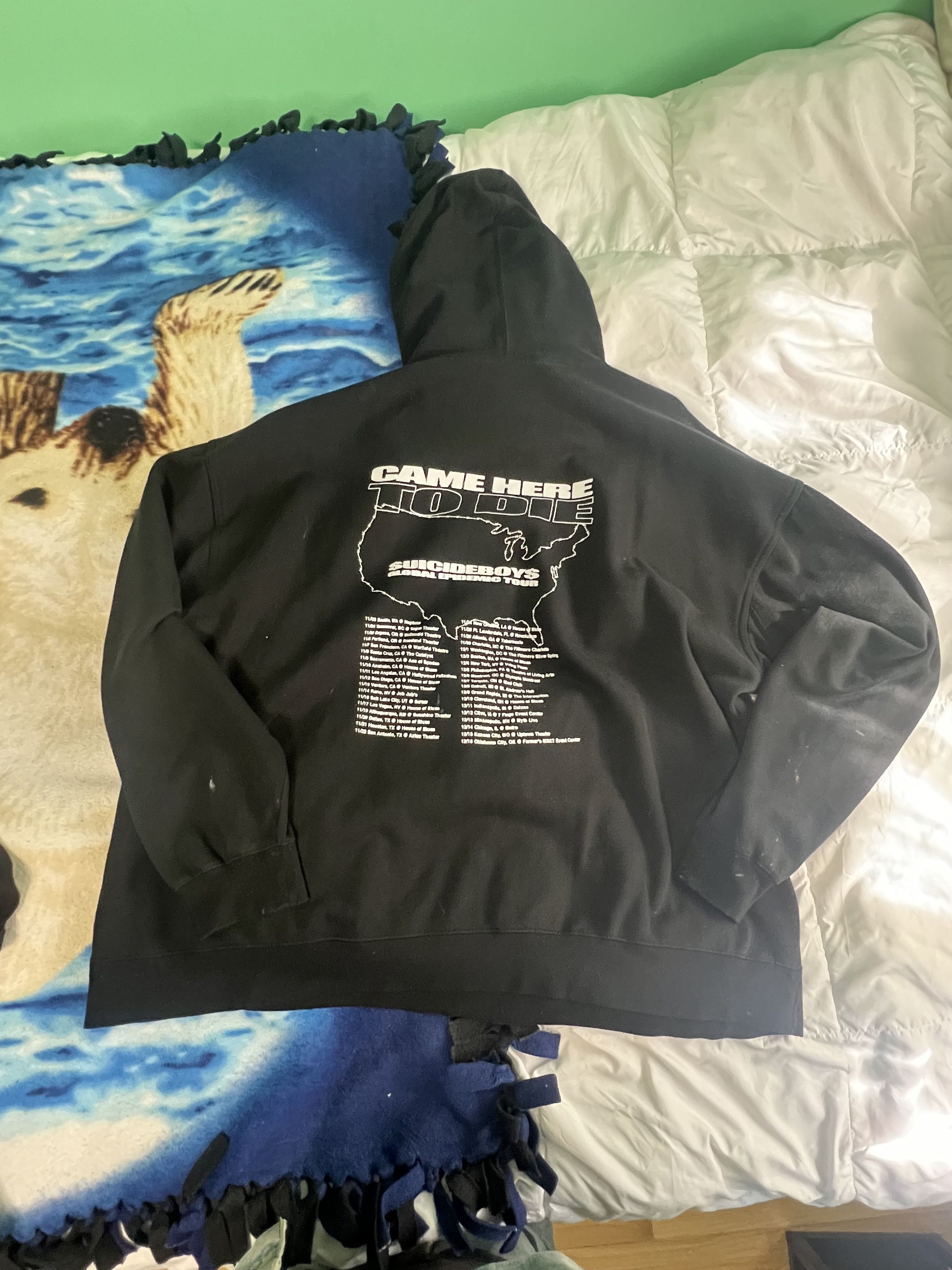 G59 Records global epidemic tour hoodie 3XL Size US XXL / EU 58 / 5 - 3 Thumbnail