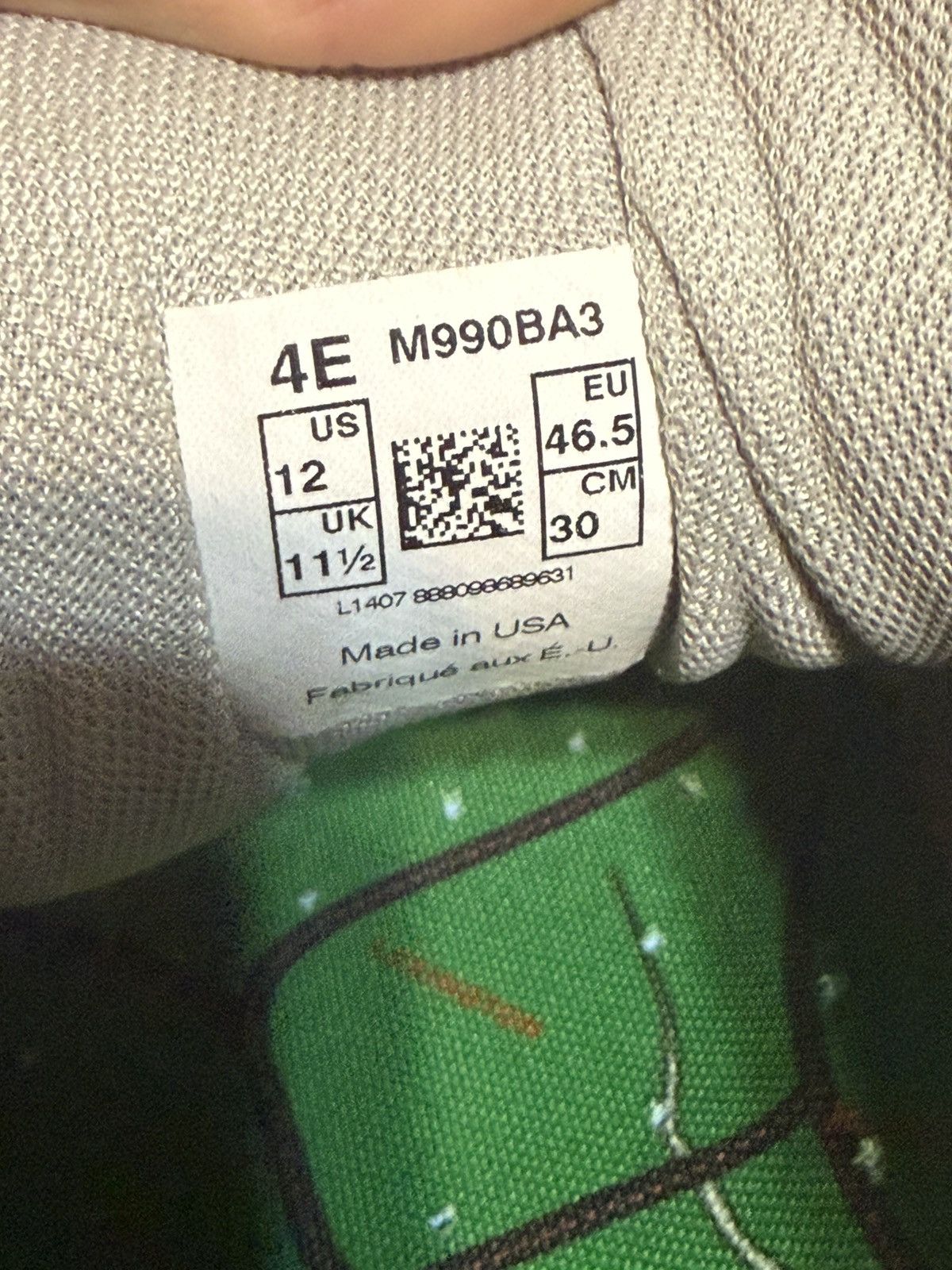 New Balance New Balance 990v3 Boston Marathon 2014 Size US 12 / EU 45 - 9 Thumbnail