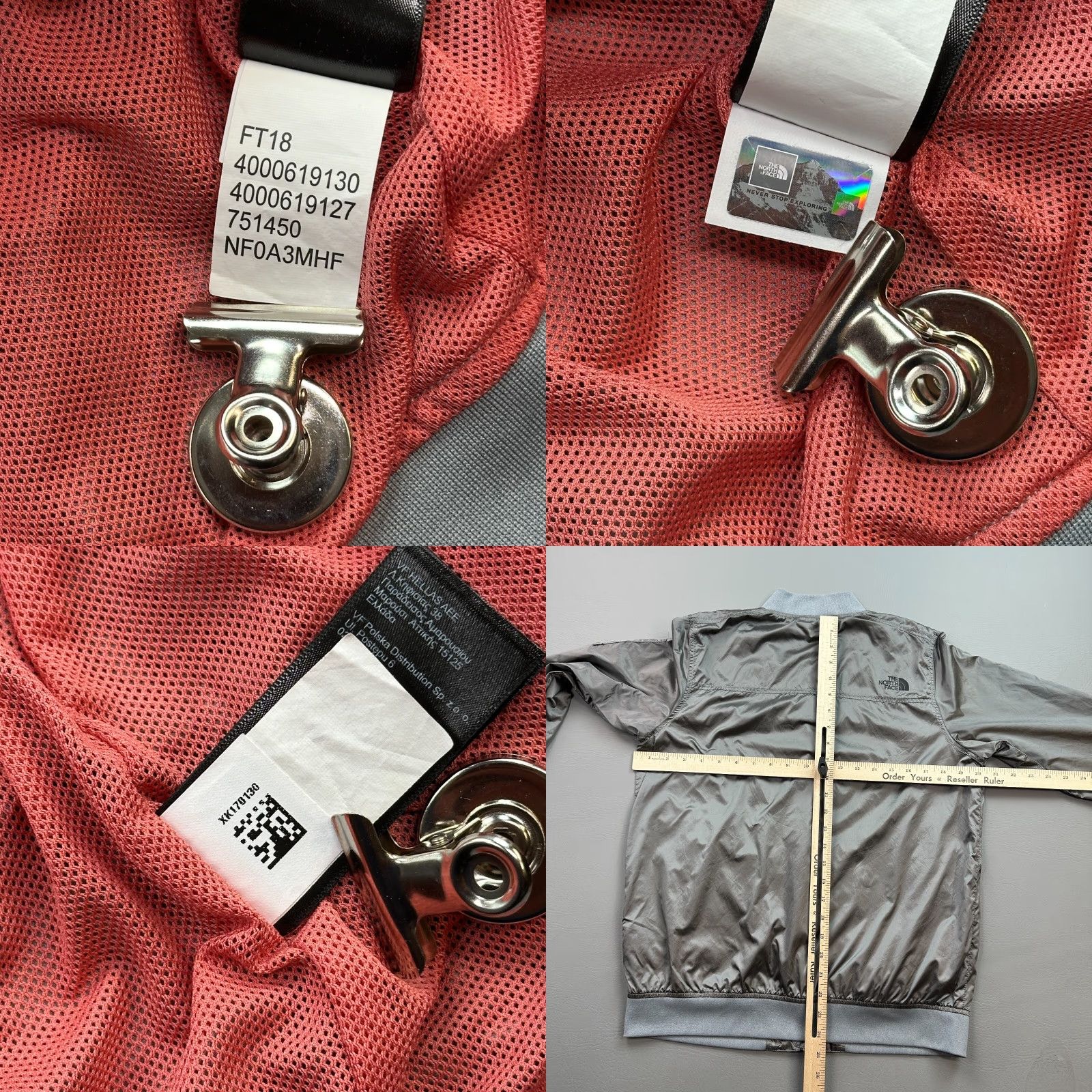 The North Face The North Face Meaford Jacket Women's Medium Gray Lightweight Bomber Gorpcore Size M / US 6-8 / IT 42-44 - 9 Thumbnail