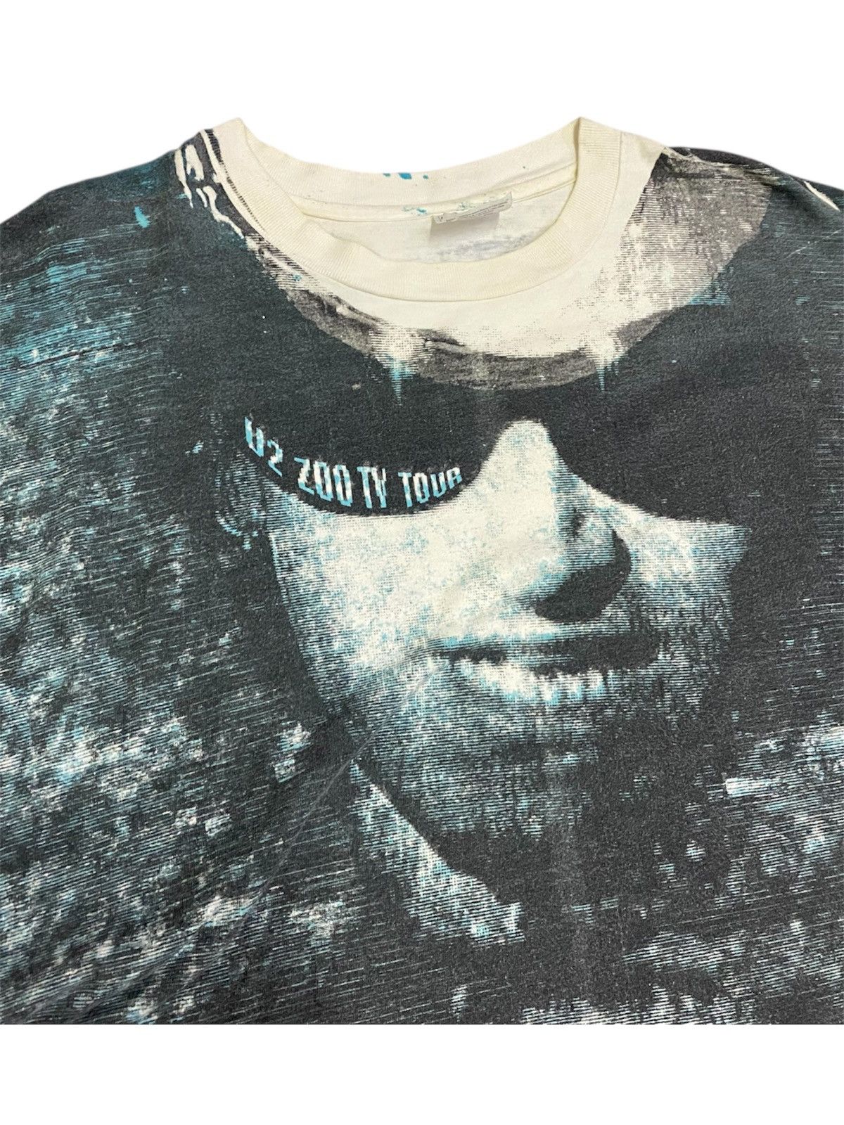 Hanes RARE!!! Vintage 90’s U2 Band Zoo TV Tour Promo Mosquitohead Size US XXL / EU 58 / 5 - 5 Thumbnail