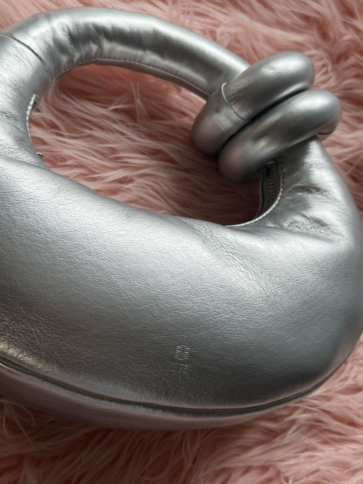 JW PEI JW PEI Abacus Top Handle Bag- Silver Size ONE SIZE - 4 Thumbnail