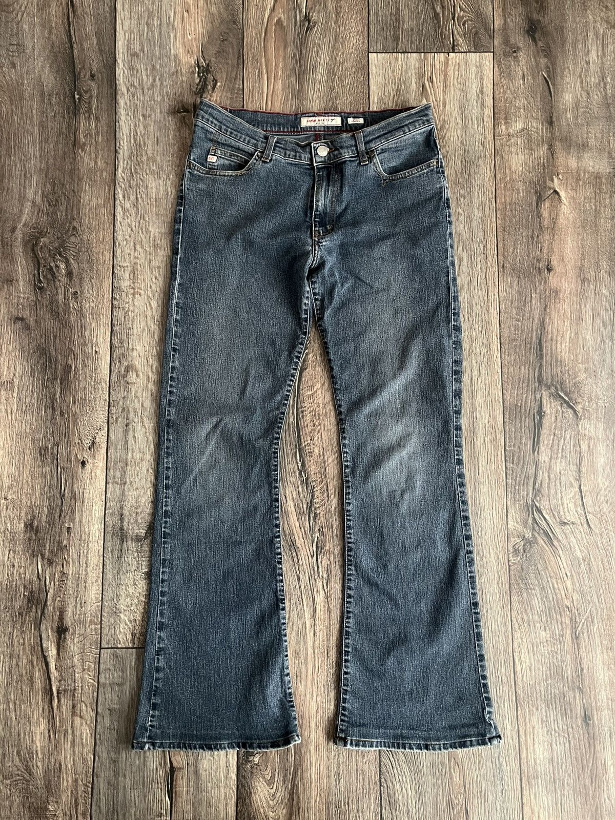 Hysteric Glamour × Miss Sixty Vintage Miss Sixty Style Tommy Denim Flared Y2K Jeans Size 31" - 1 Thumbnail